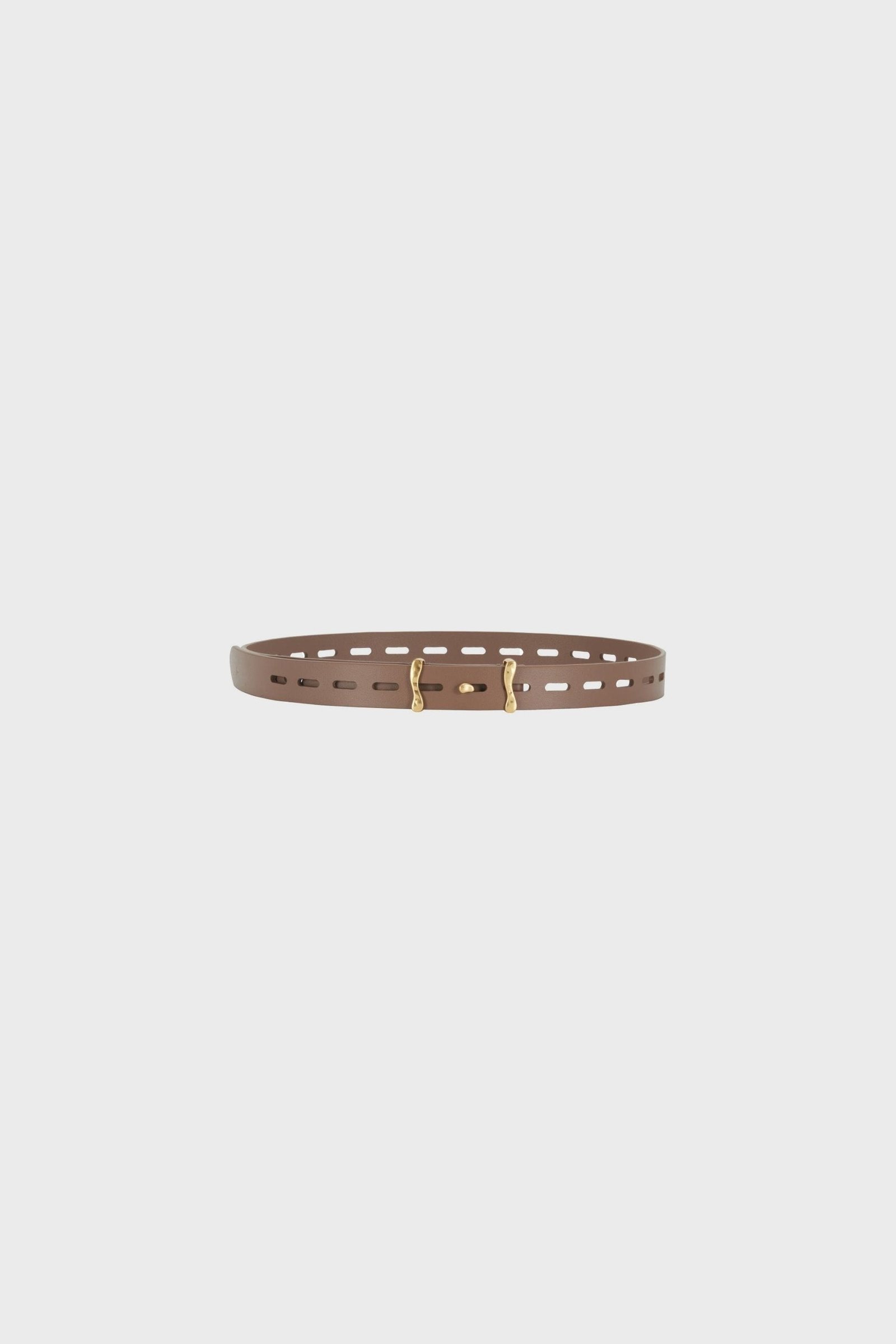 Ceinture fine en cuir de veau - Image 2