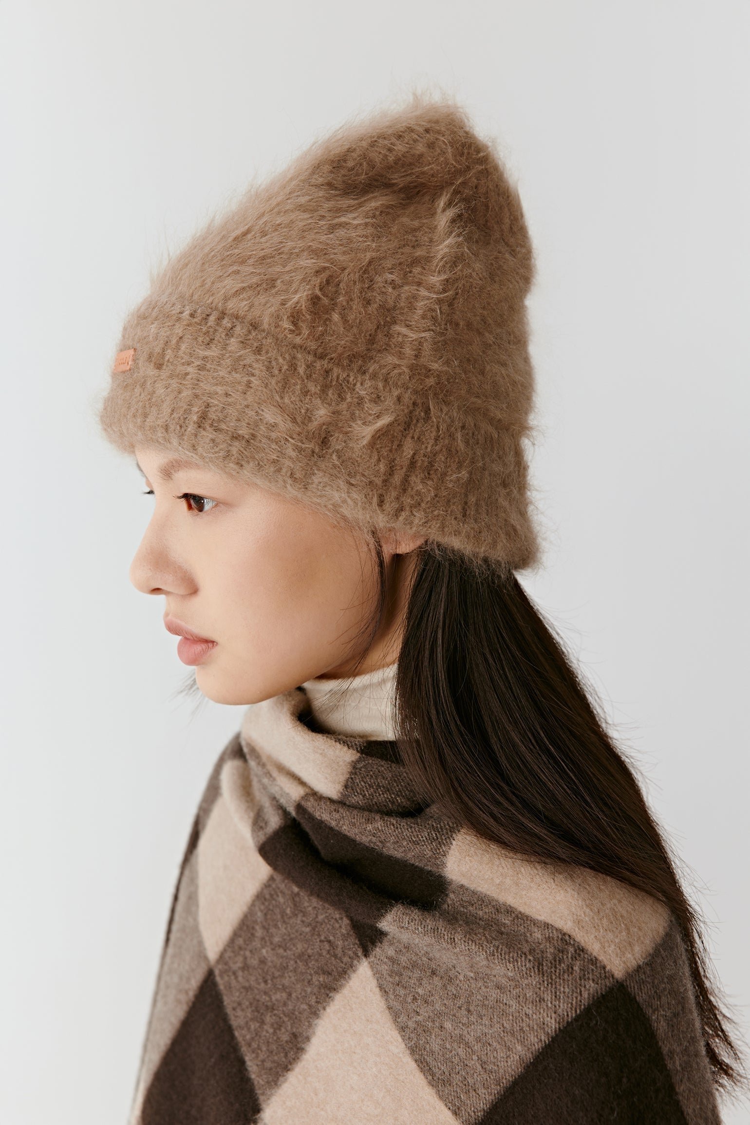 Bonnet en cachemire brossé - Image 2