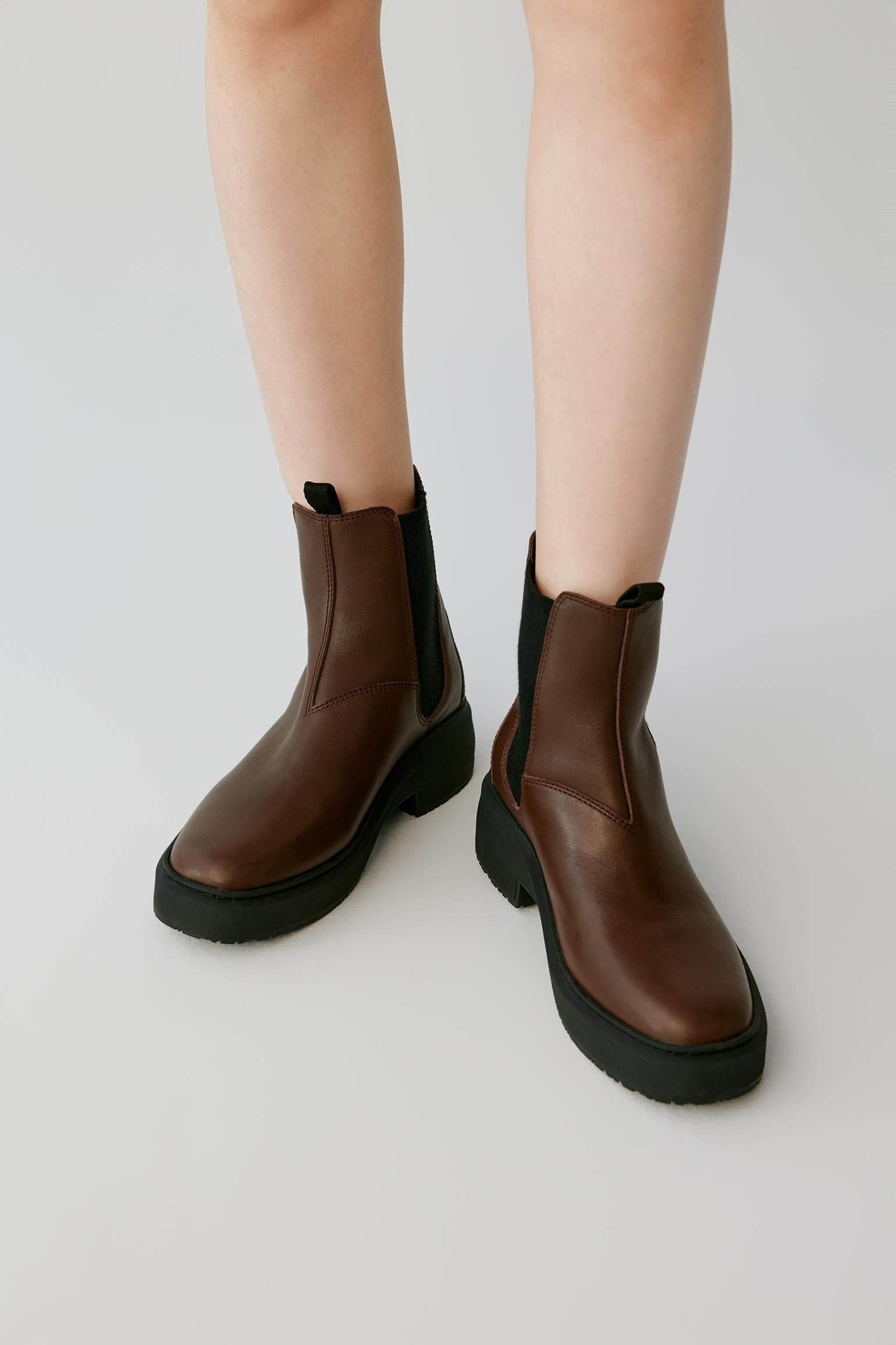 Bottines en cuir de veau - Image 3