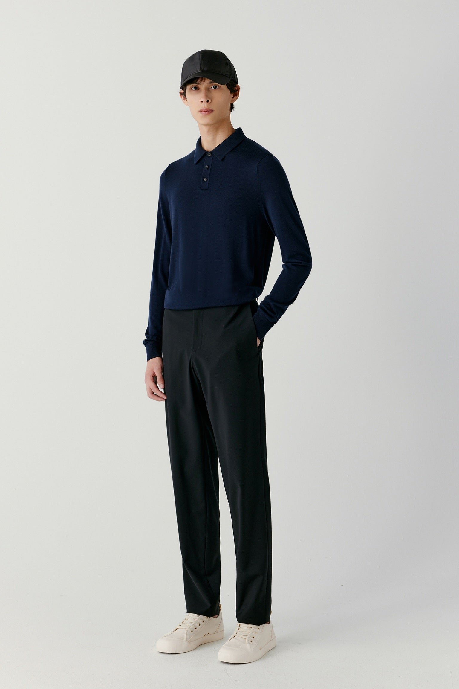 Polo en laine mérinos - Image 2