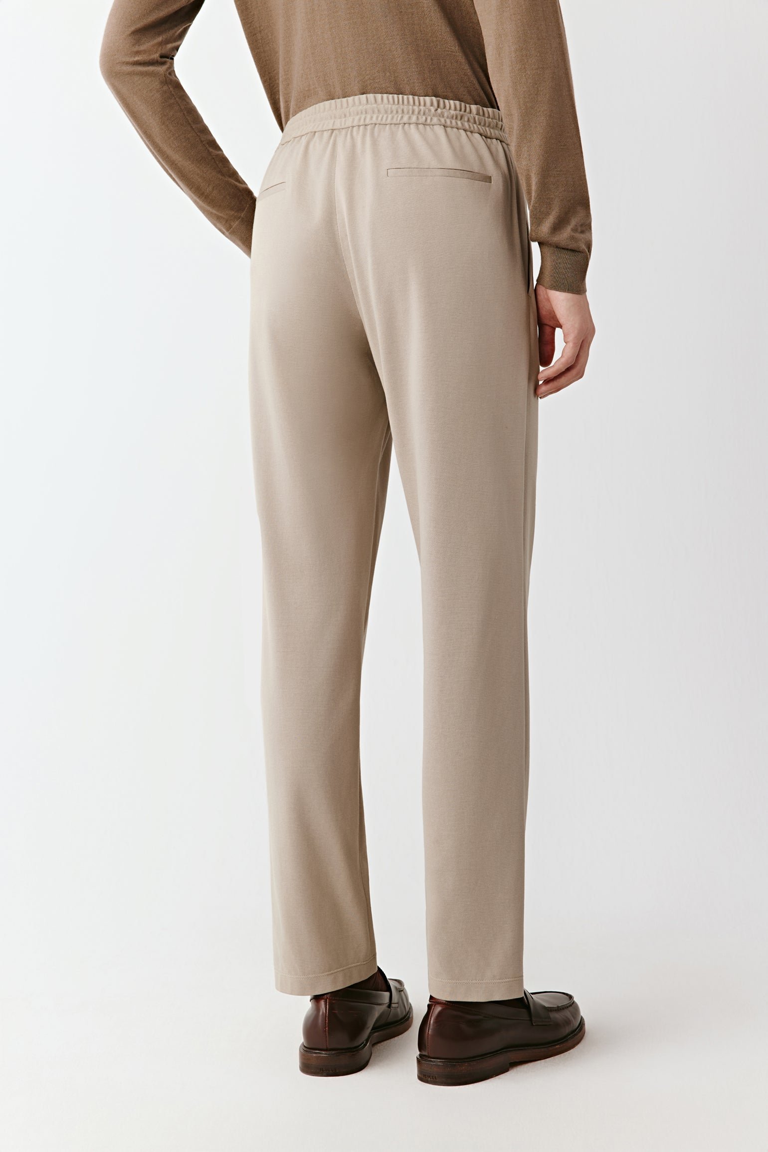 Pantalon en coton piqué - Image 4