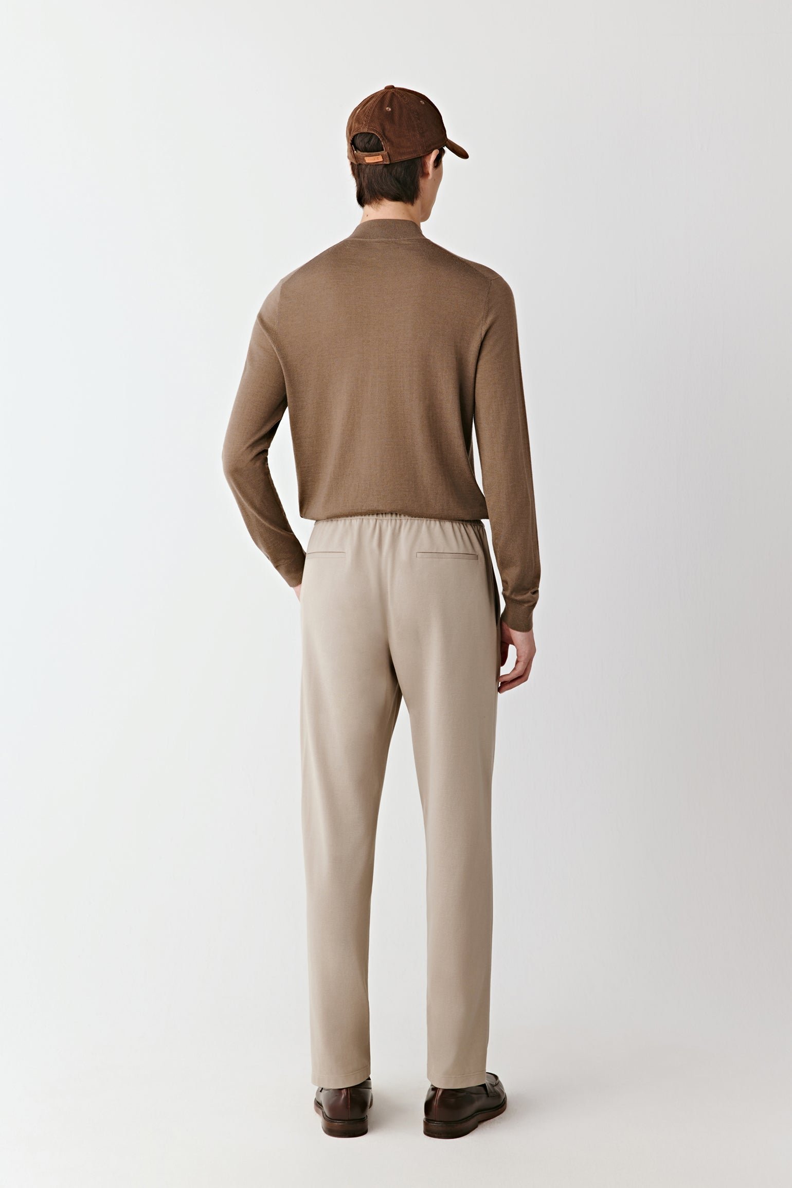 Pantalon en coton piqué - Image 3