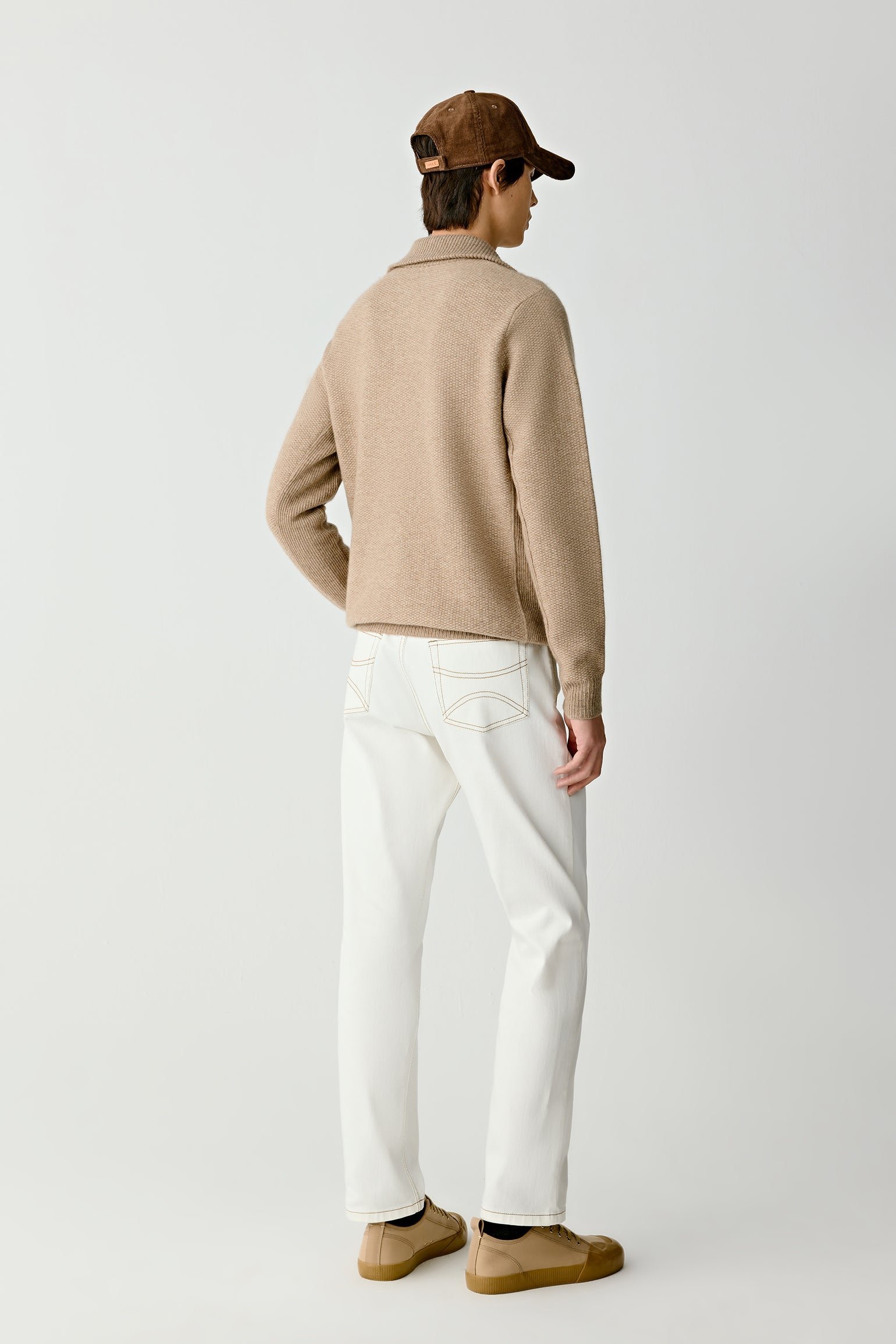 Pull à col zippé en cachemire - Image 3