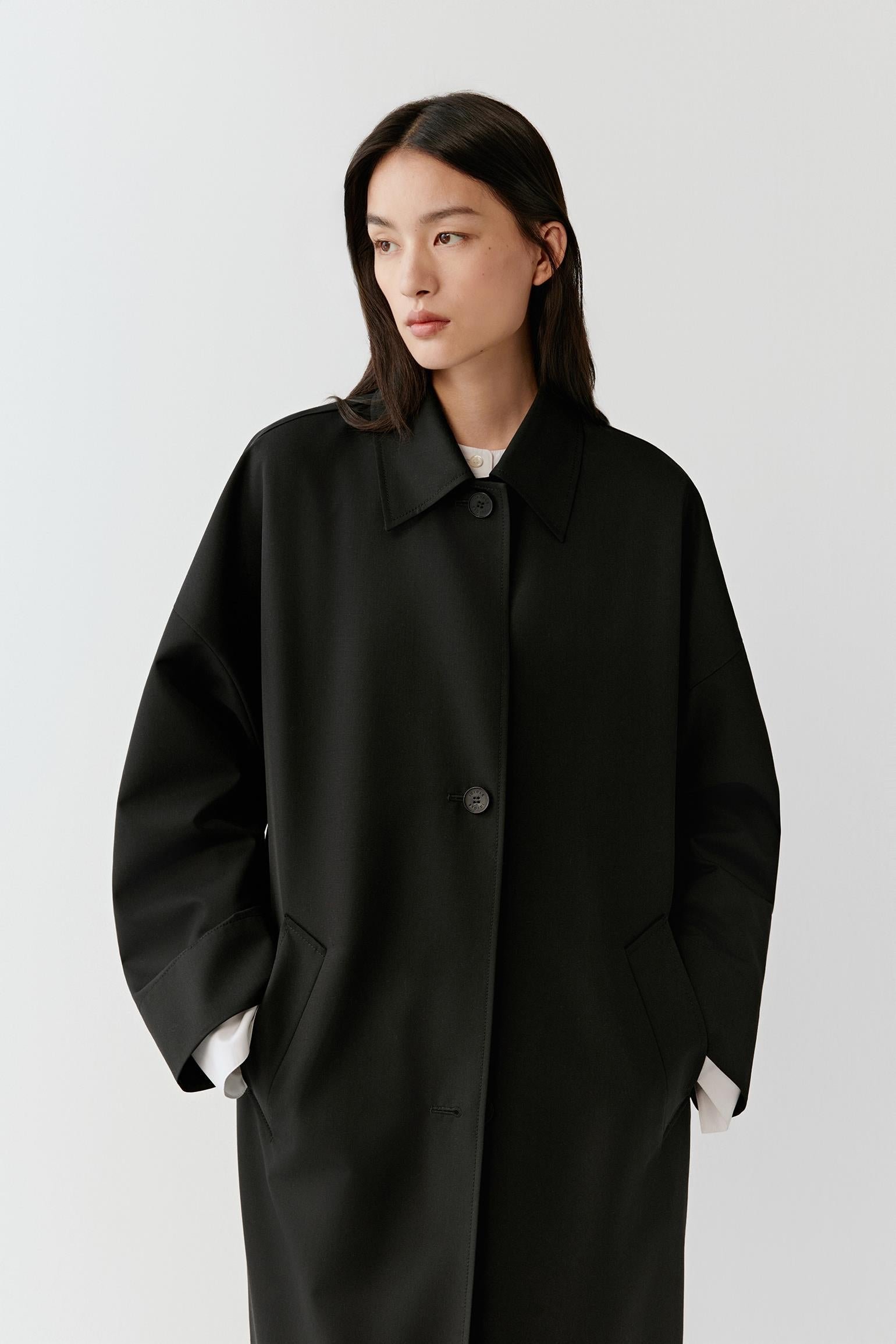 Trench-coat en laine - Image 2