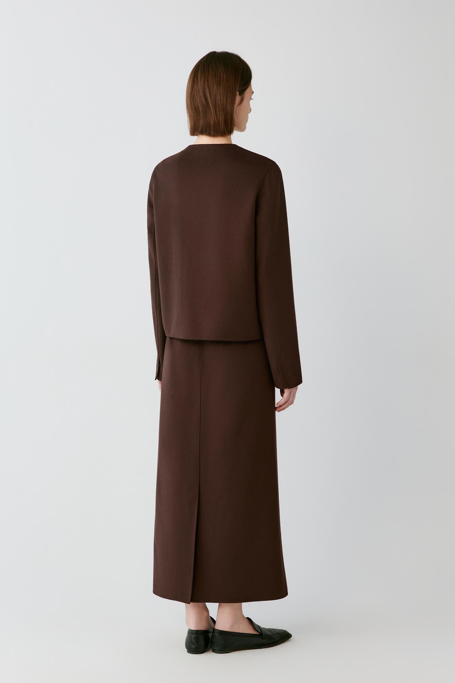 Veste en laine double face - Image 4