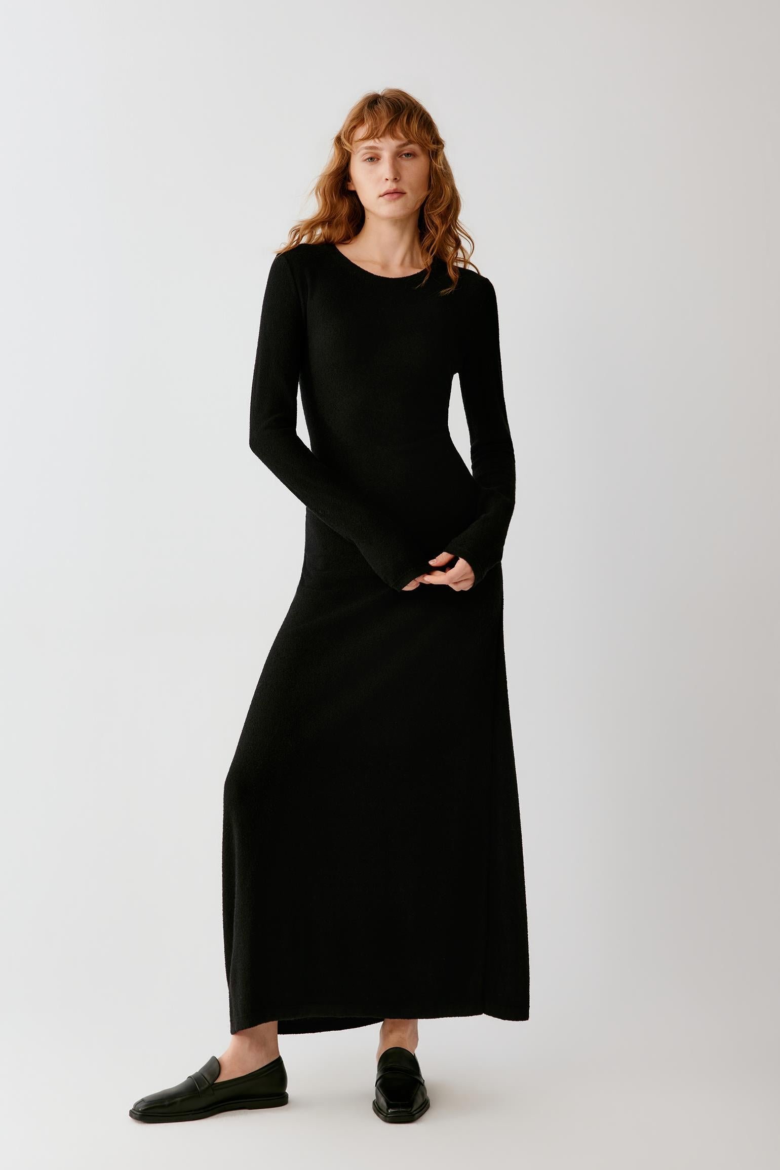 Robe longue en fil de soie