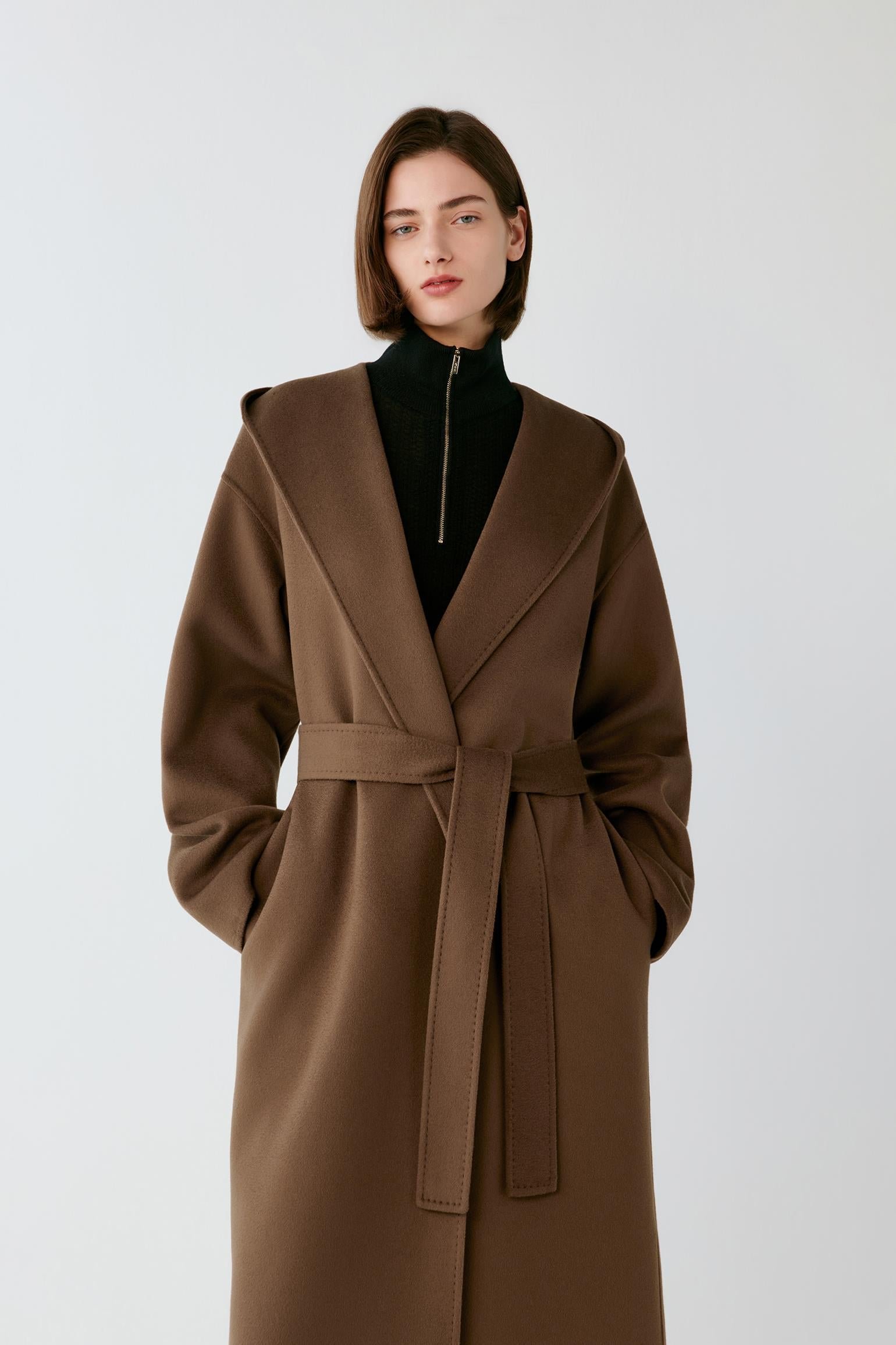 Manteau en laine double face - Image 2