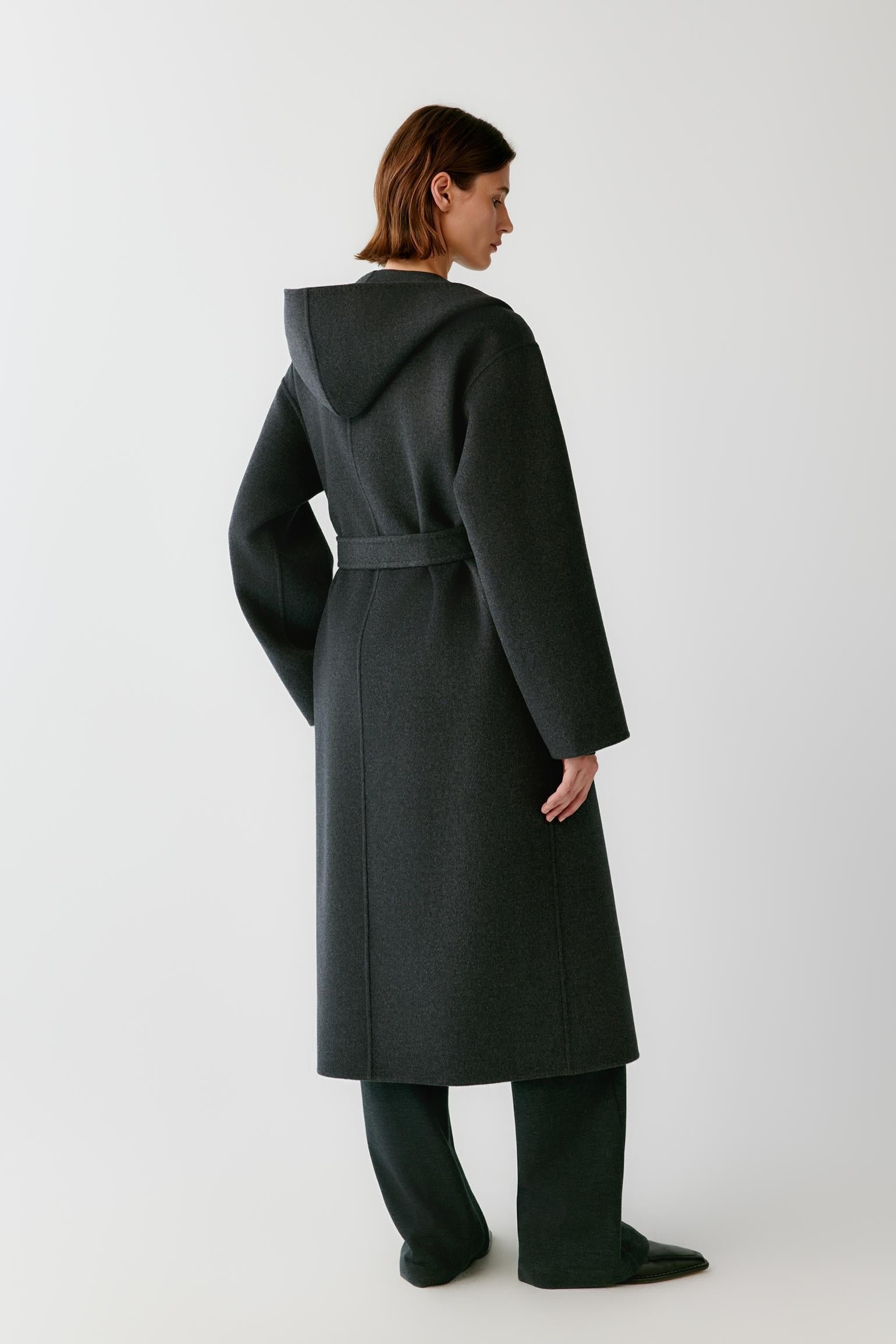 Manteau en laine double face - Image 3