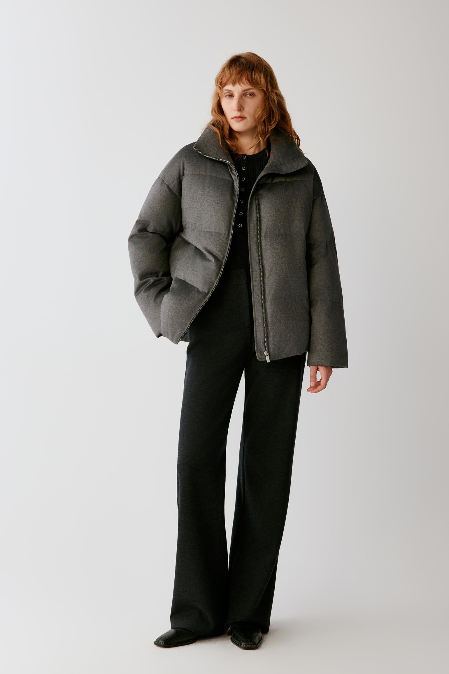 Pantalon en jersey mélangé