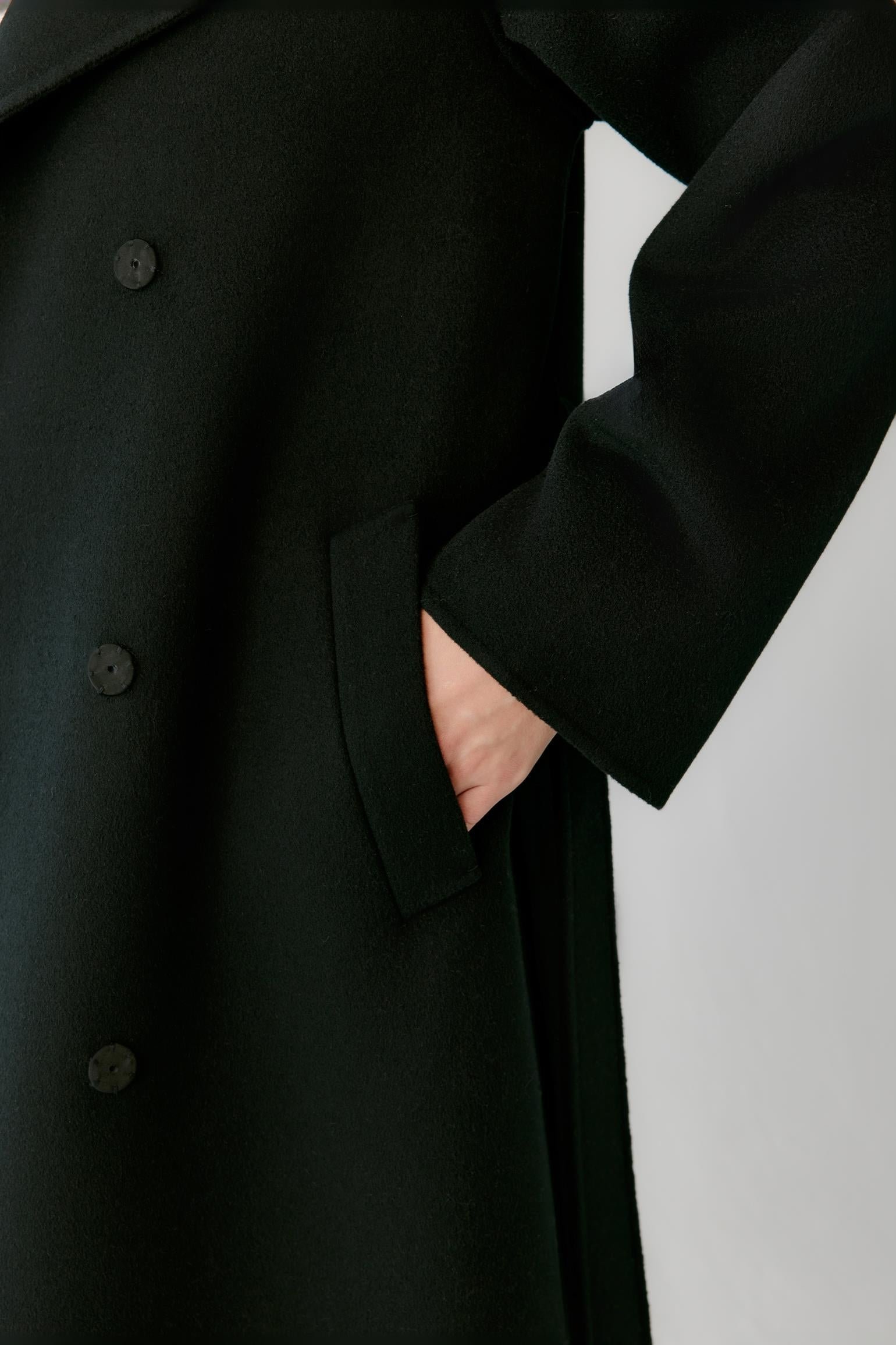 Manteau long en laine - Image 5