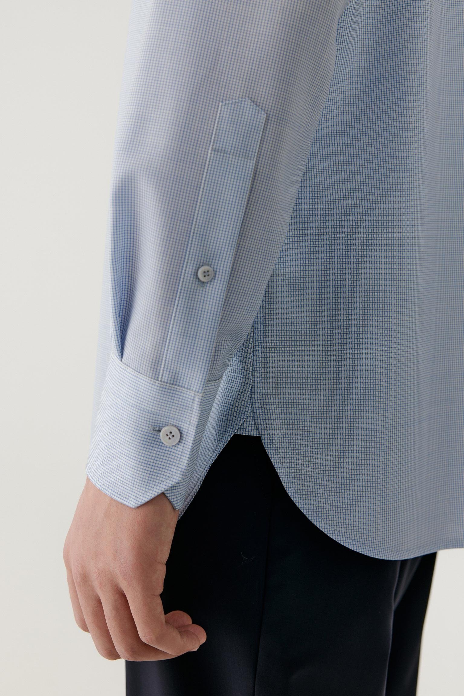 Chemise en laine peignée - Image 5