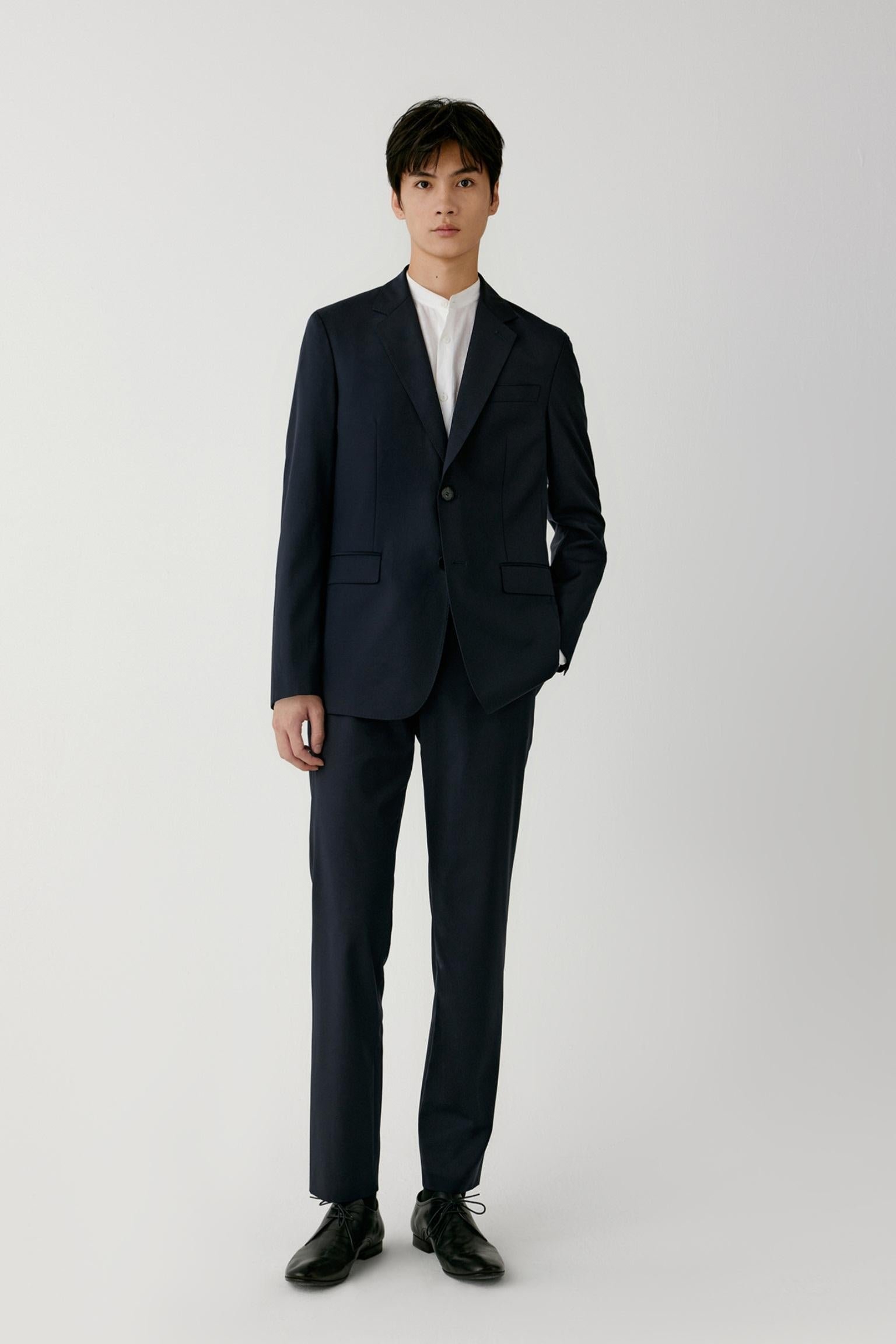 Pantalon slim en laine