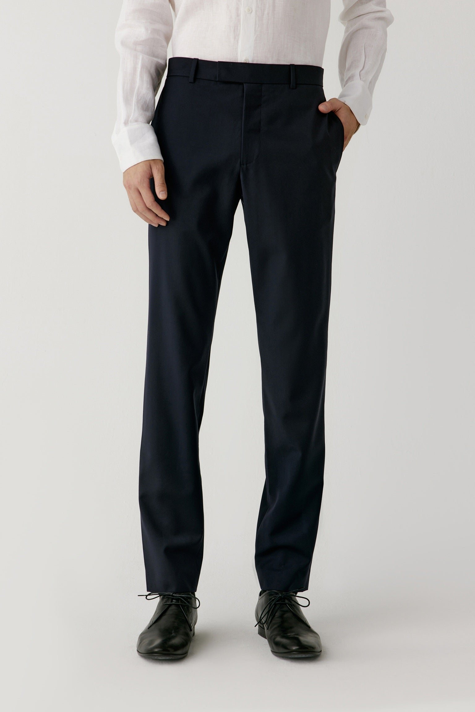 Pantalon slim en laine - Image 2