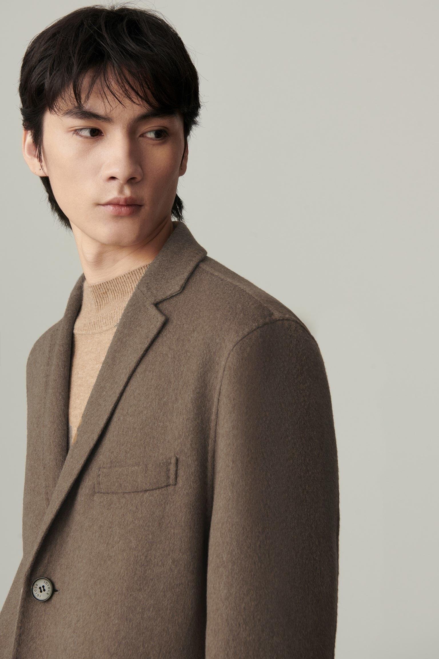 Manteau en cachemire et laine - Image 5