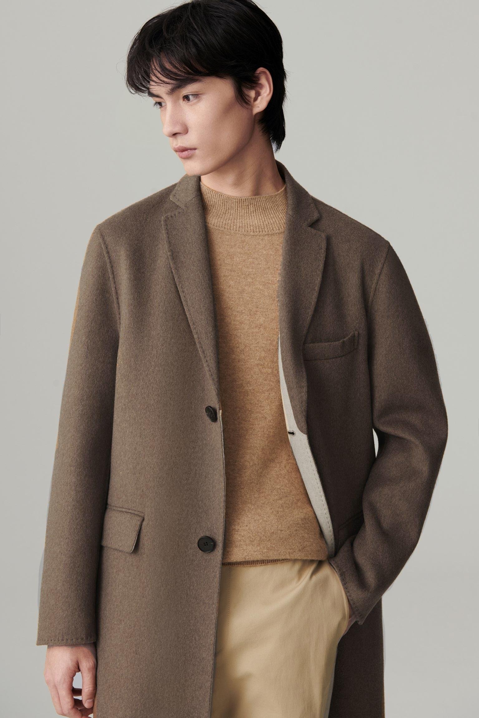 Manteau en cachemire et laine - Image 4