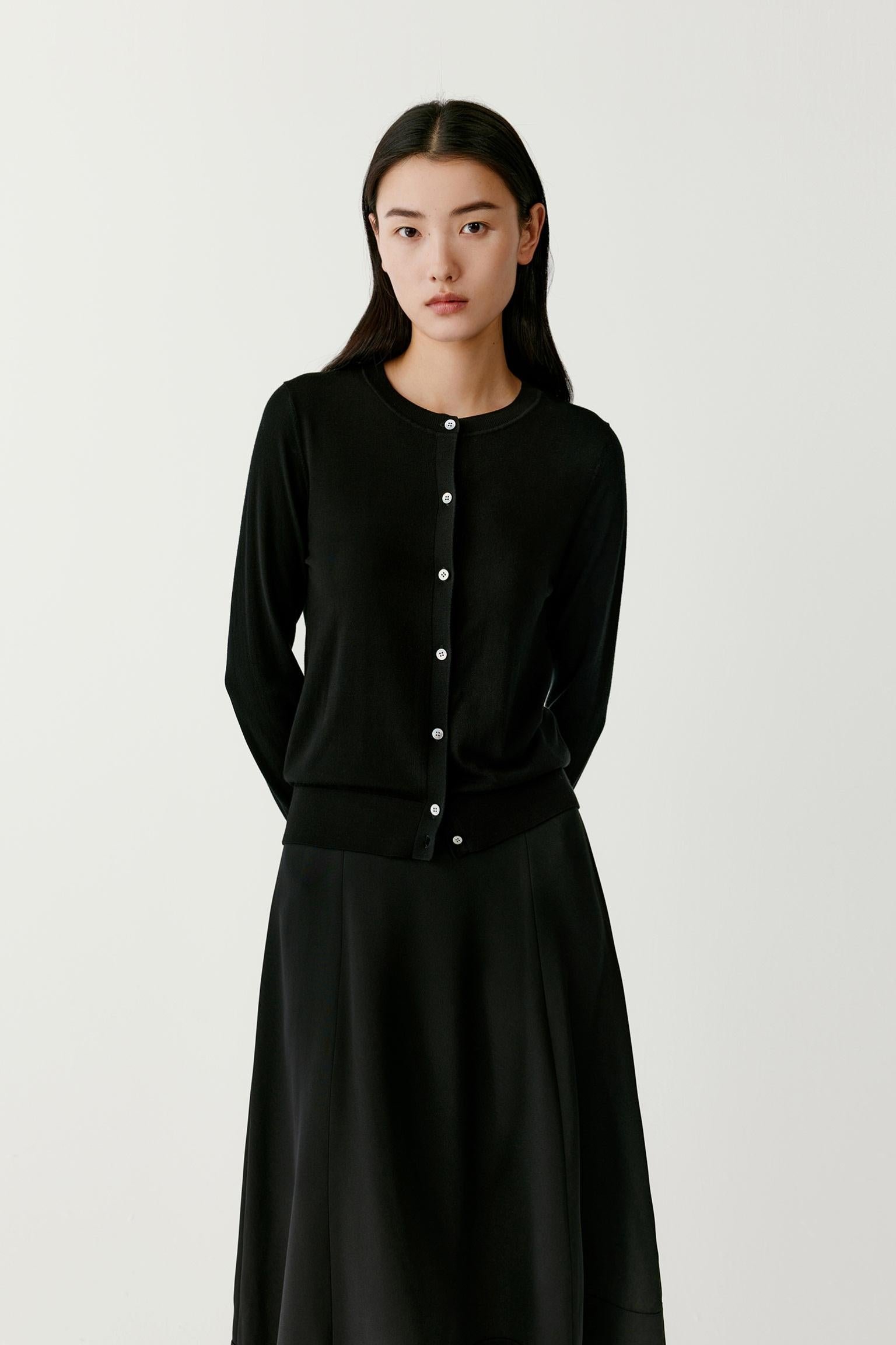 Cardigan en laine