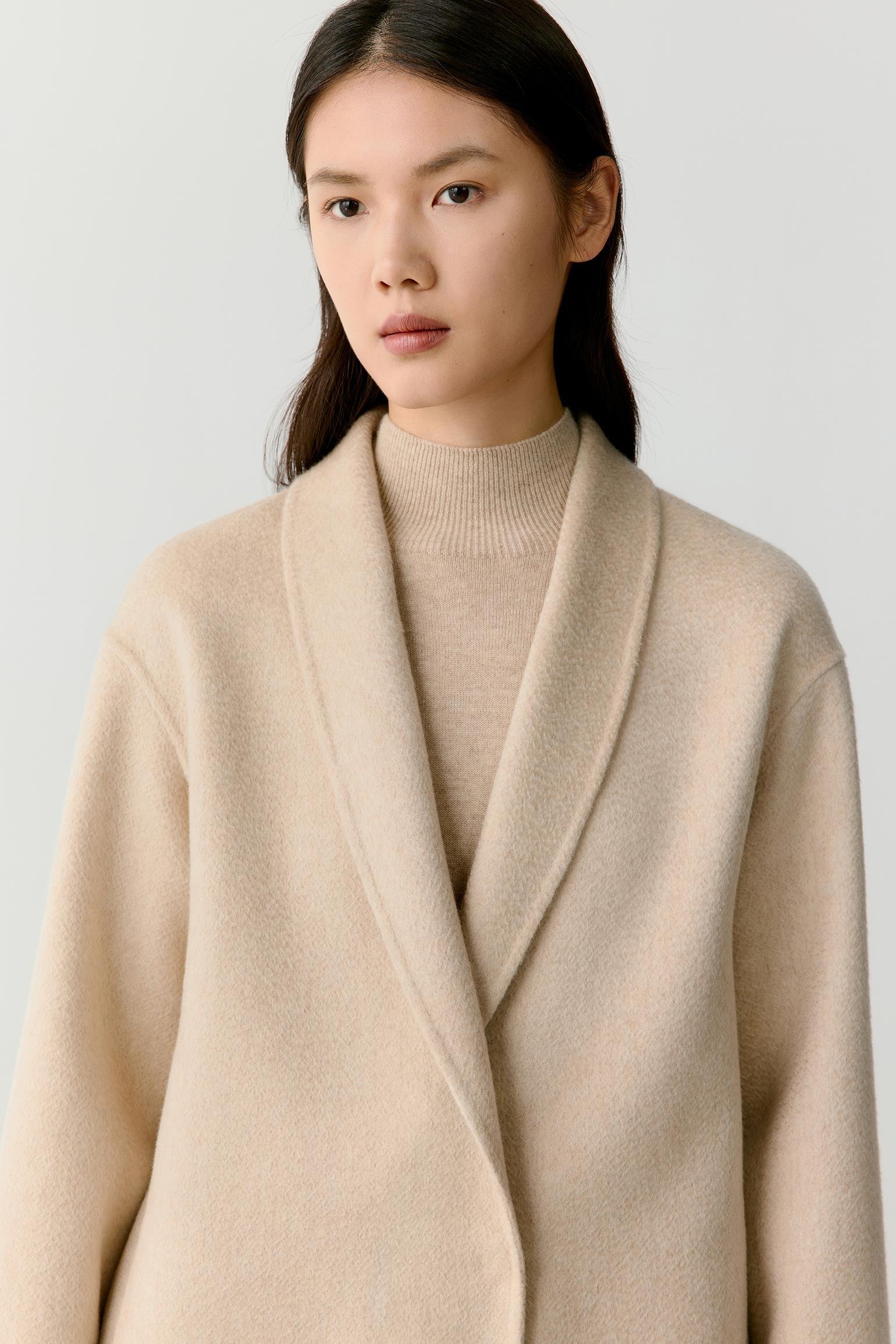 Manteau en cachemire double face - Image 5