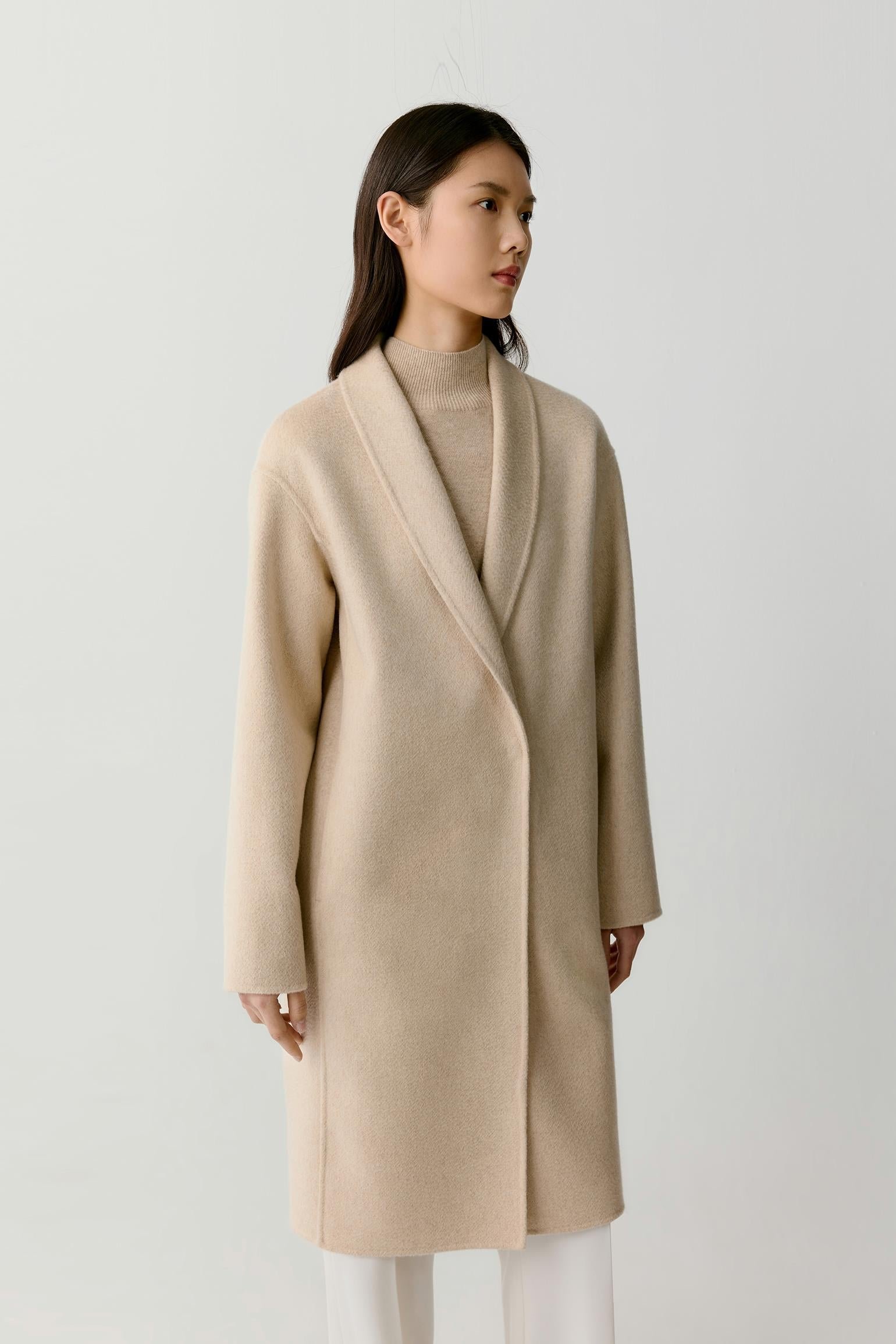 Manteau en cachemire double face - Image 2