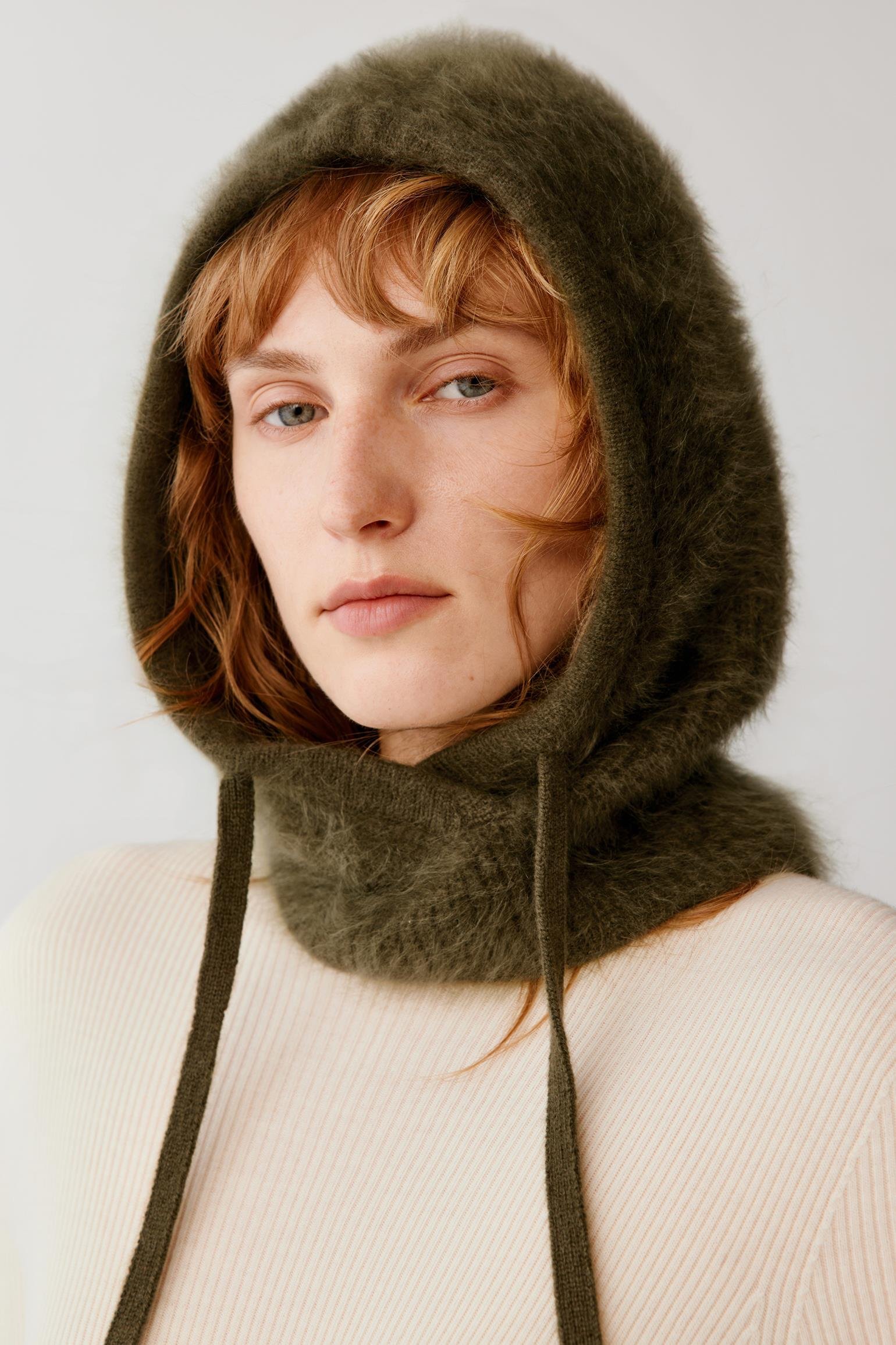 Cagoule en cachemire brossé - Image 4