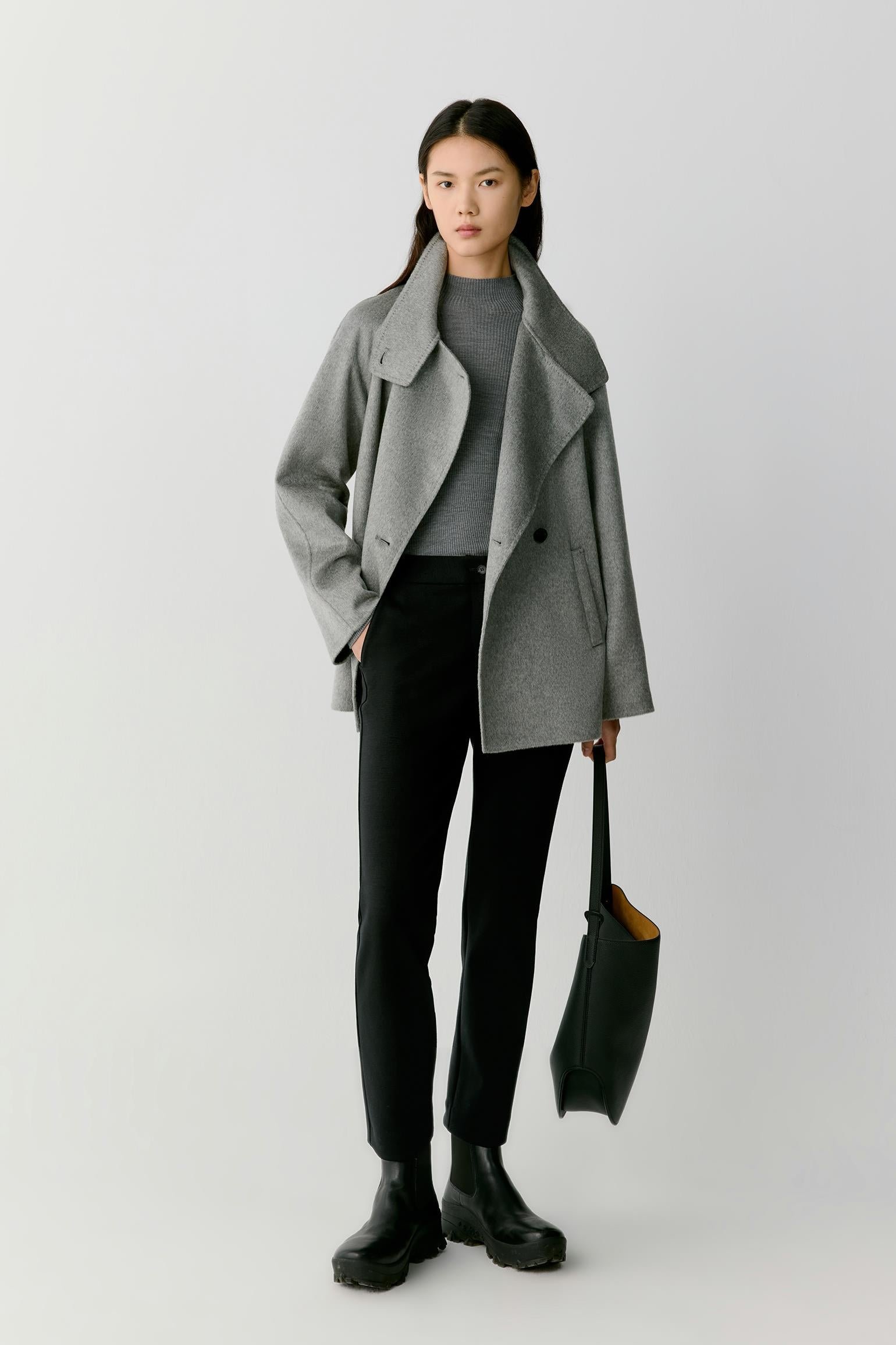 Manteau en cachemire double face - Image 2