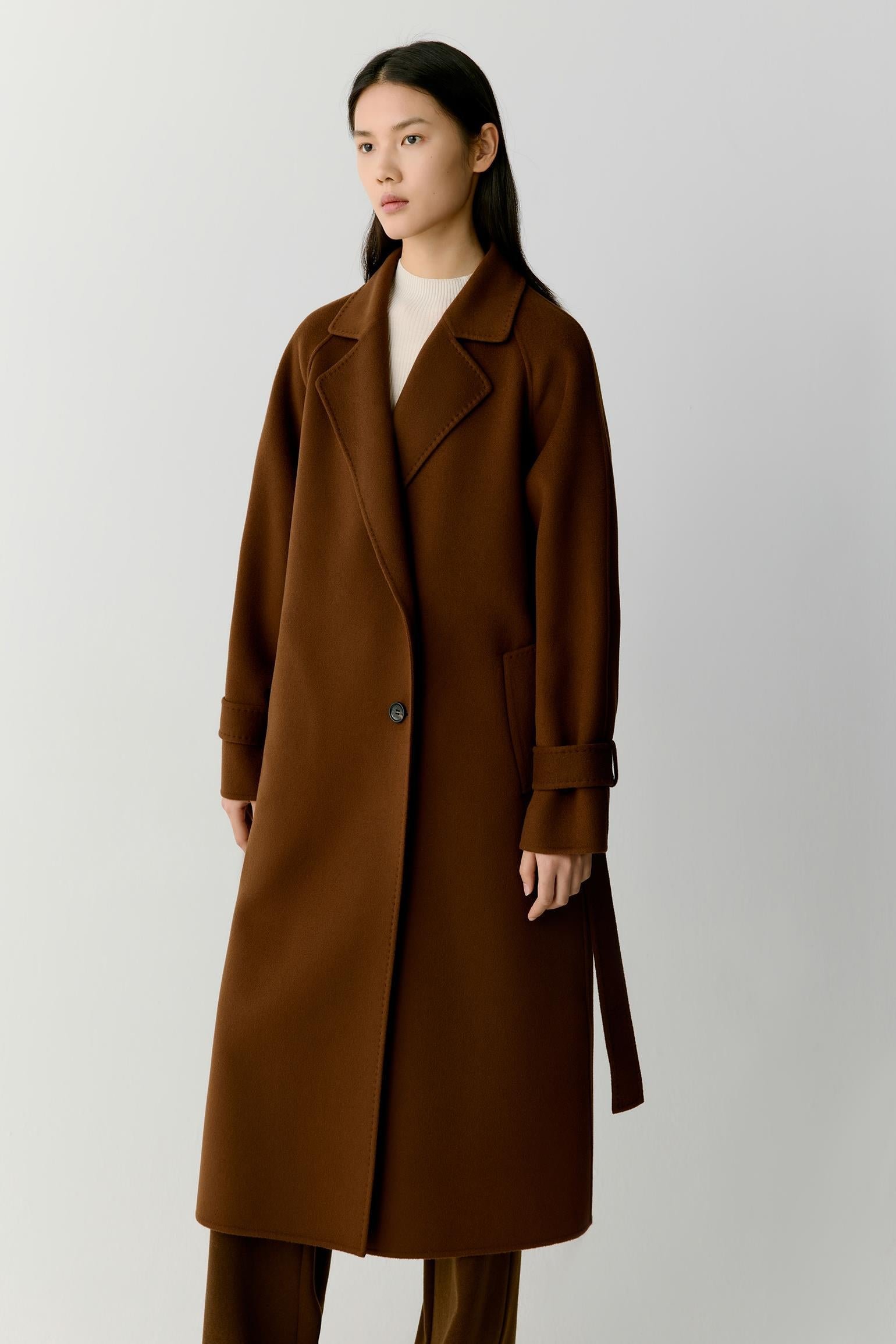 Manteau en laine double face - Image 4