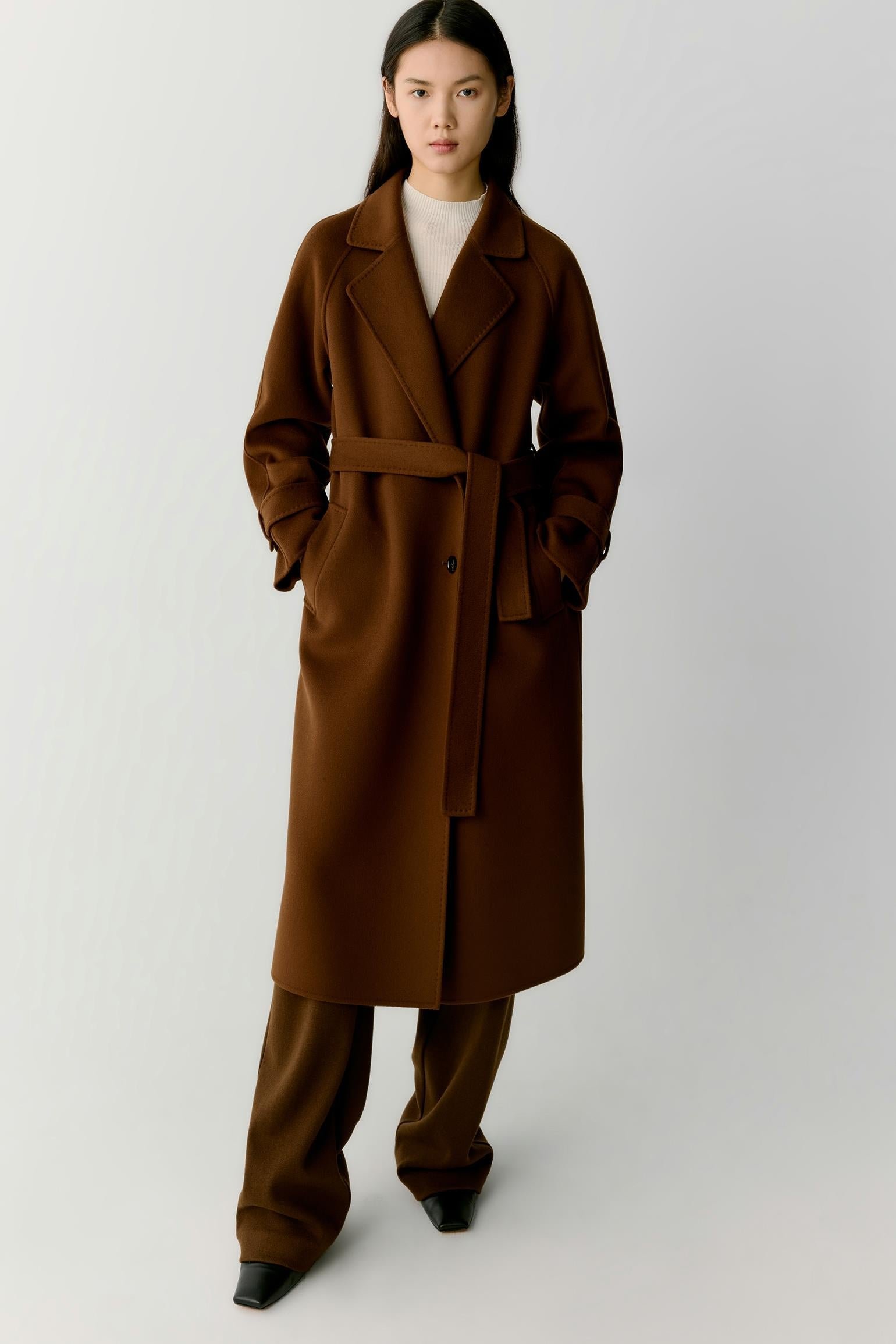 Manteau en laine double face - Image 2