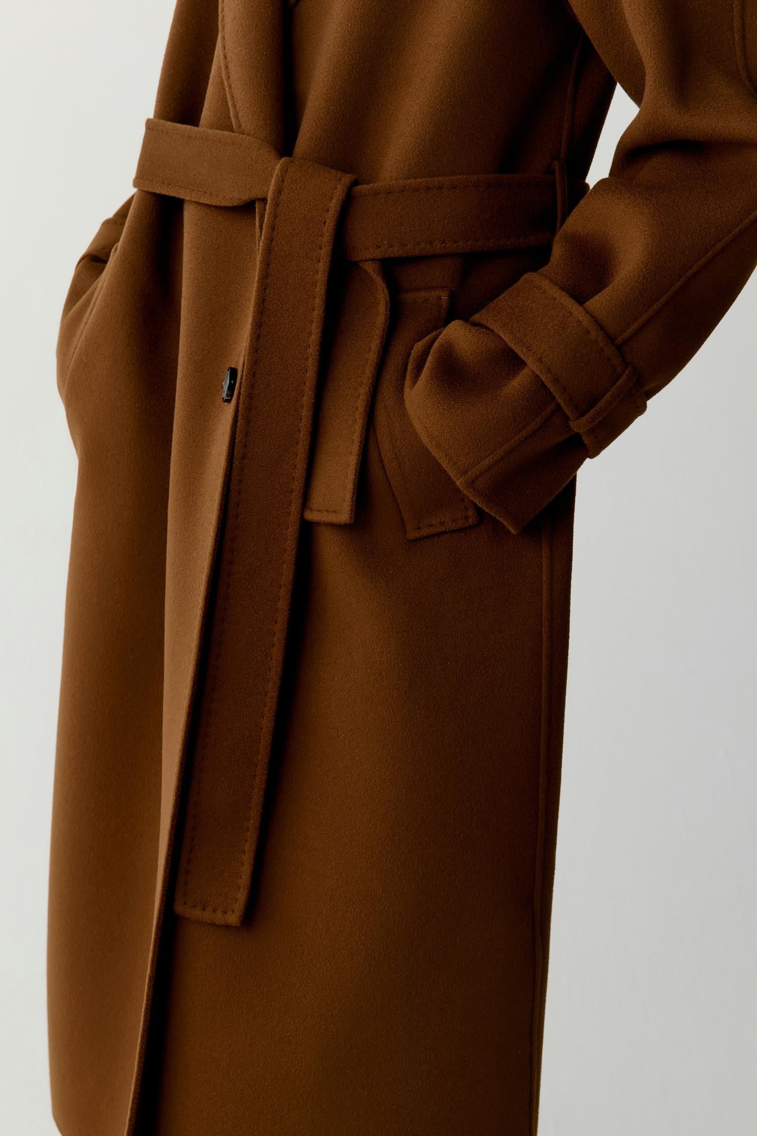 Manteau en laine double face - Image 5