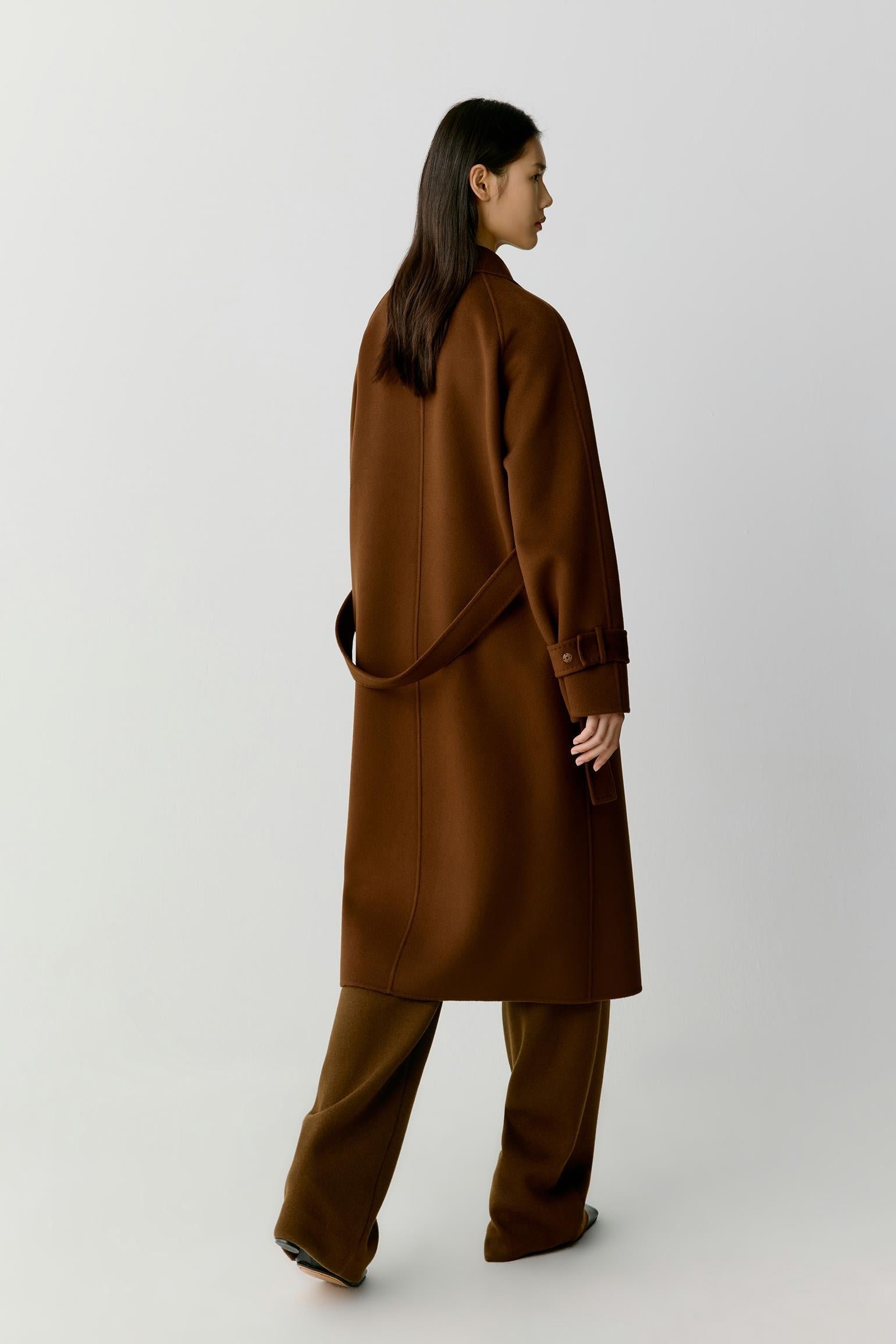 Manteau en laine double face - Image 3