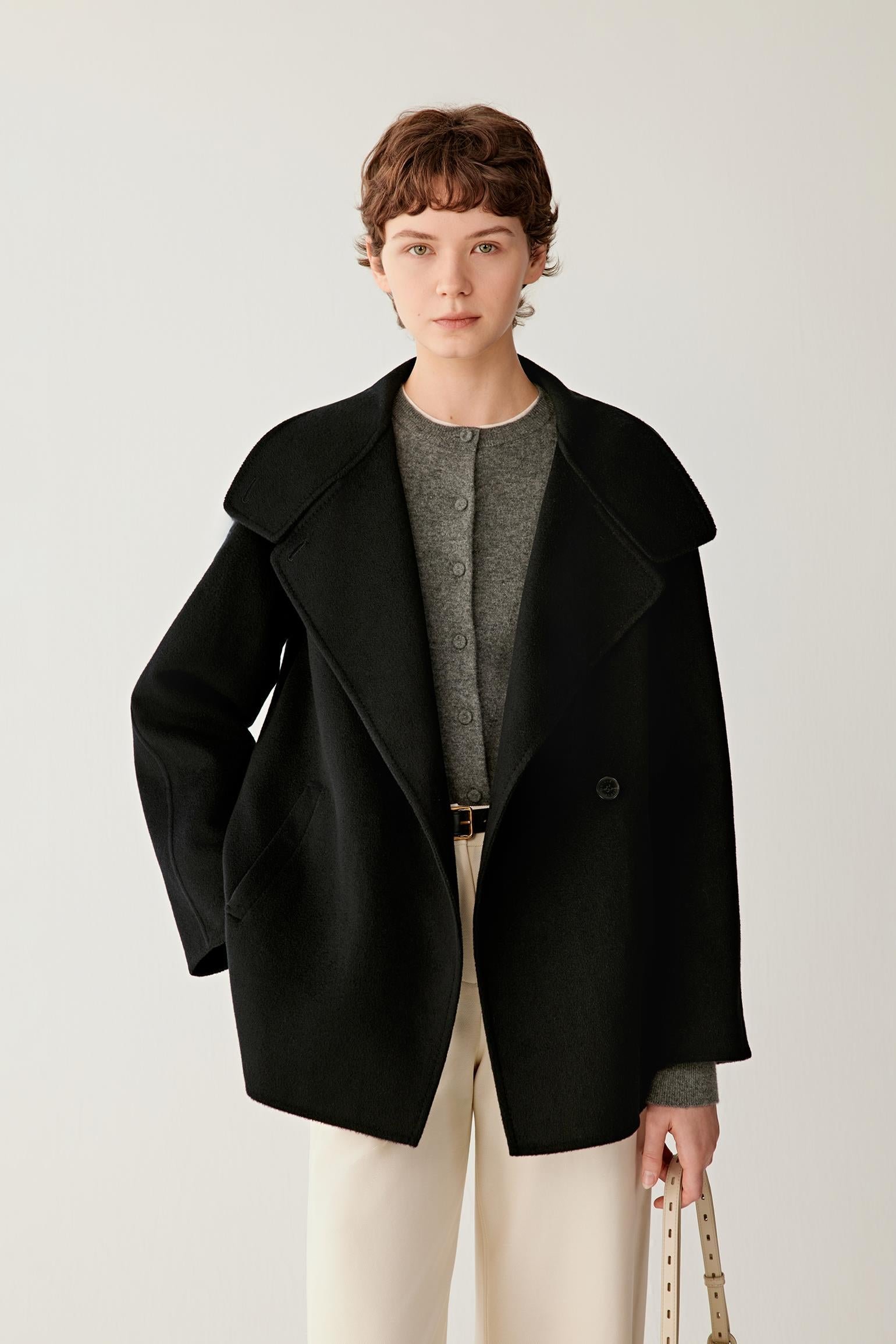 Manteau en cachemire double face - Image 2