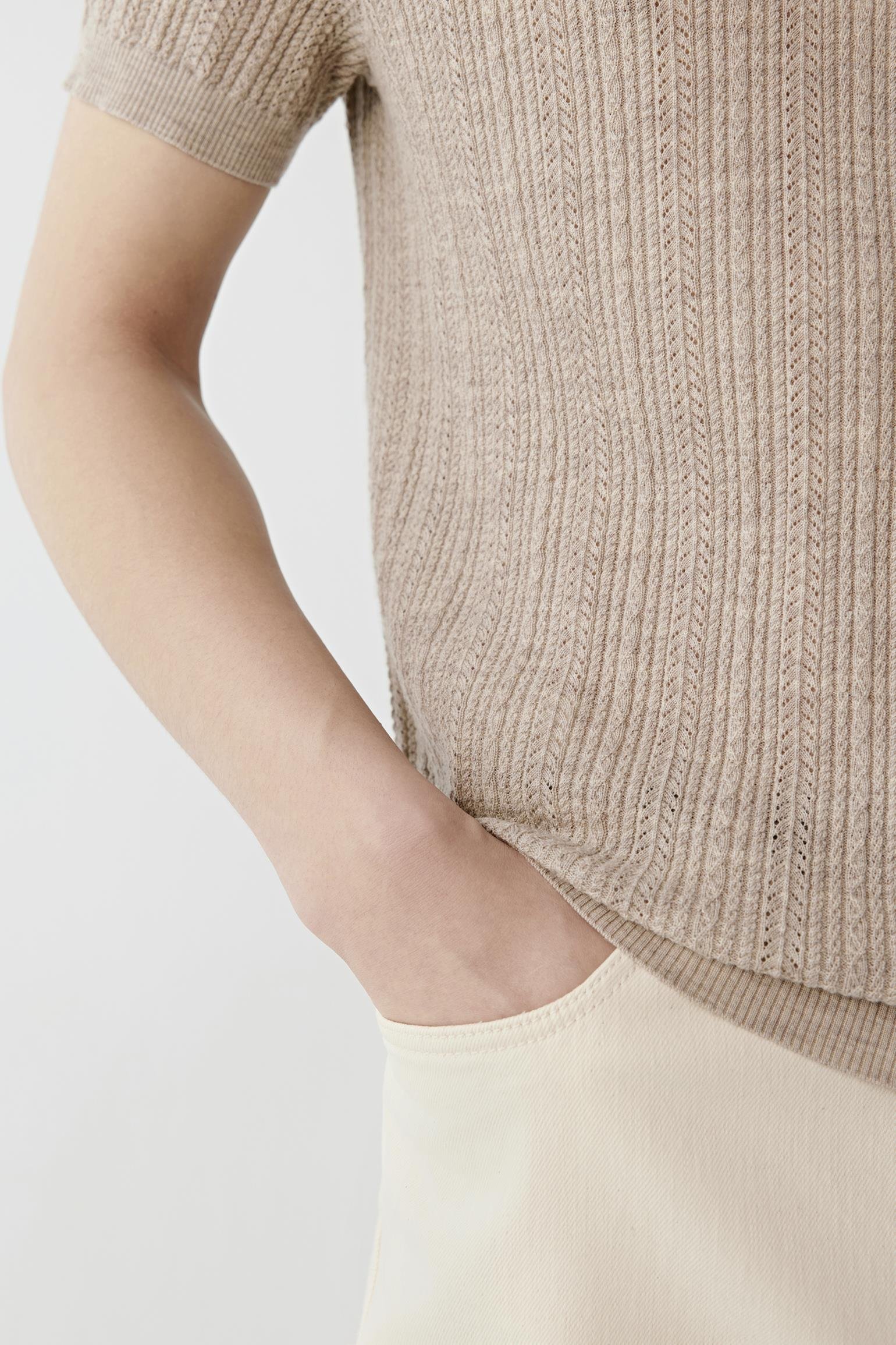 Polo en laine mérinos - Image 6