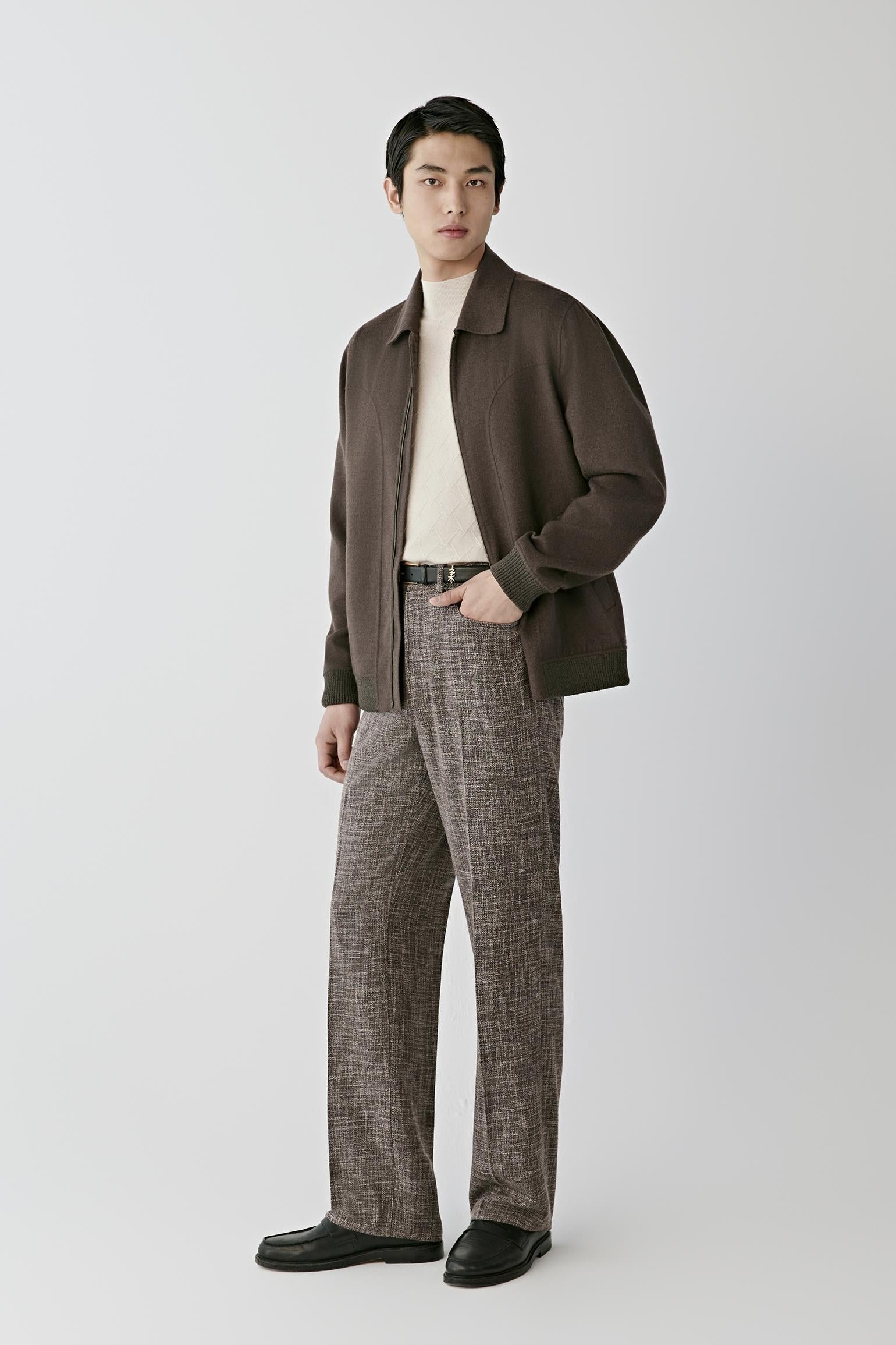 Manteau en laine double-face - Image 2