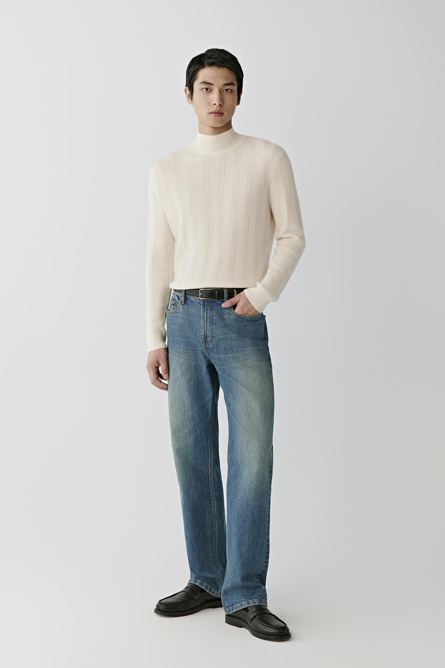 Jean en denim stretch