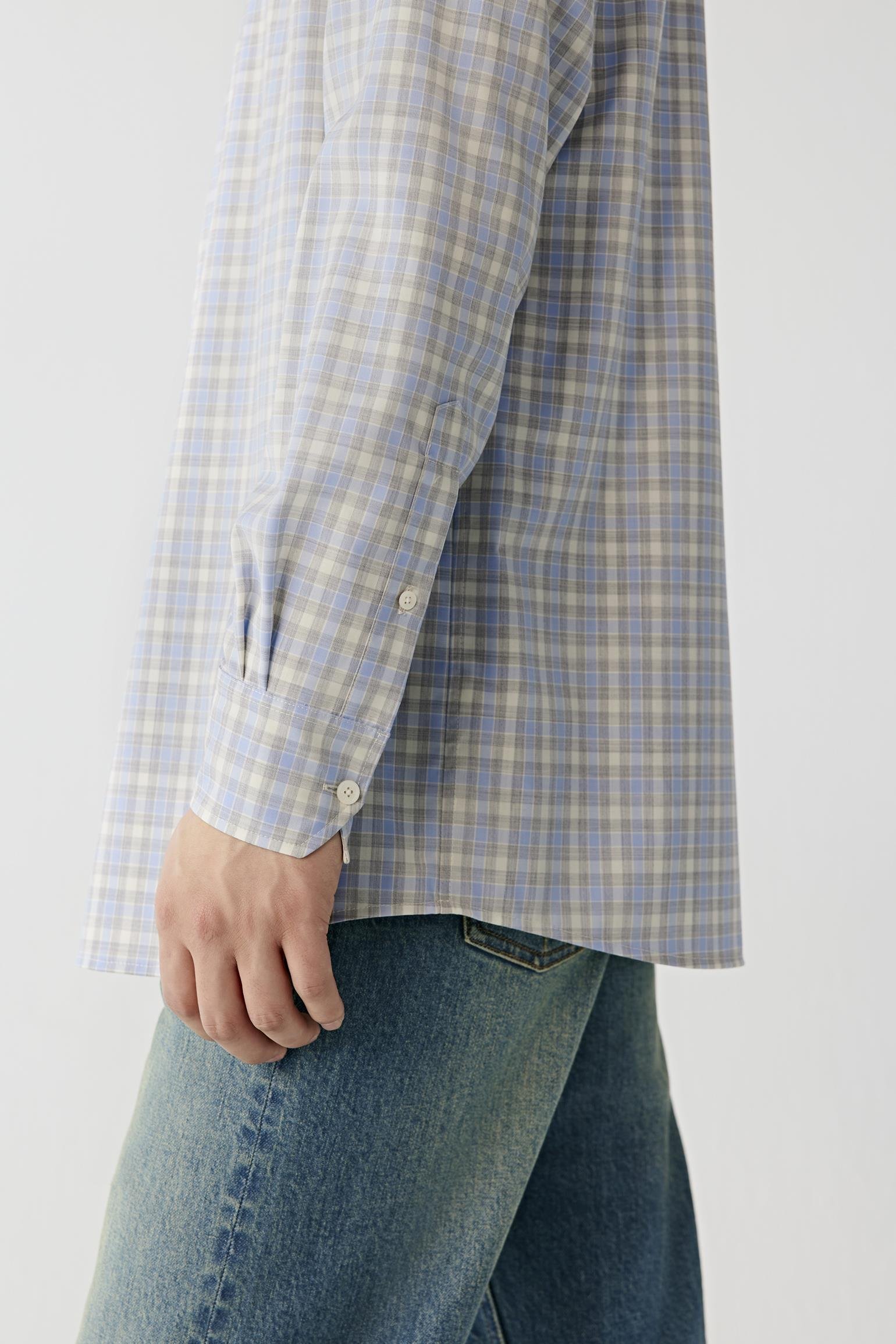 Chemise en laine peignée - Image 5