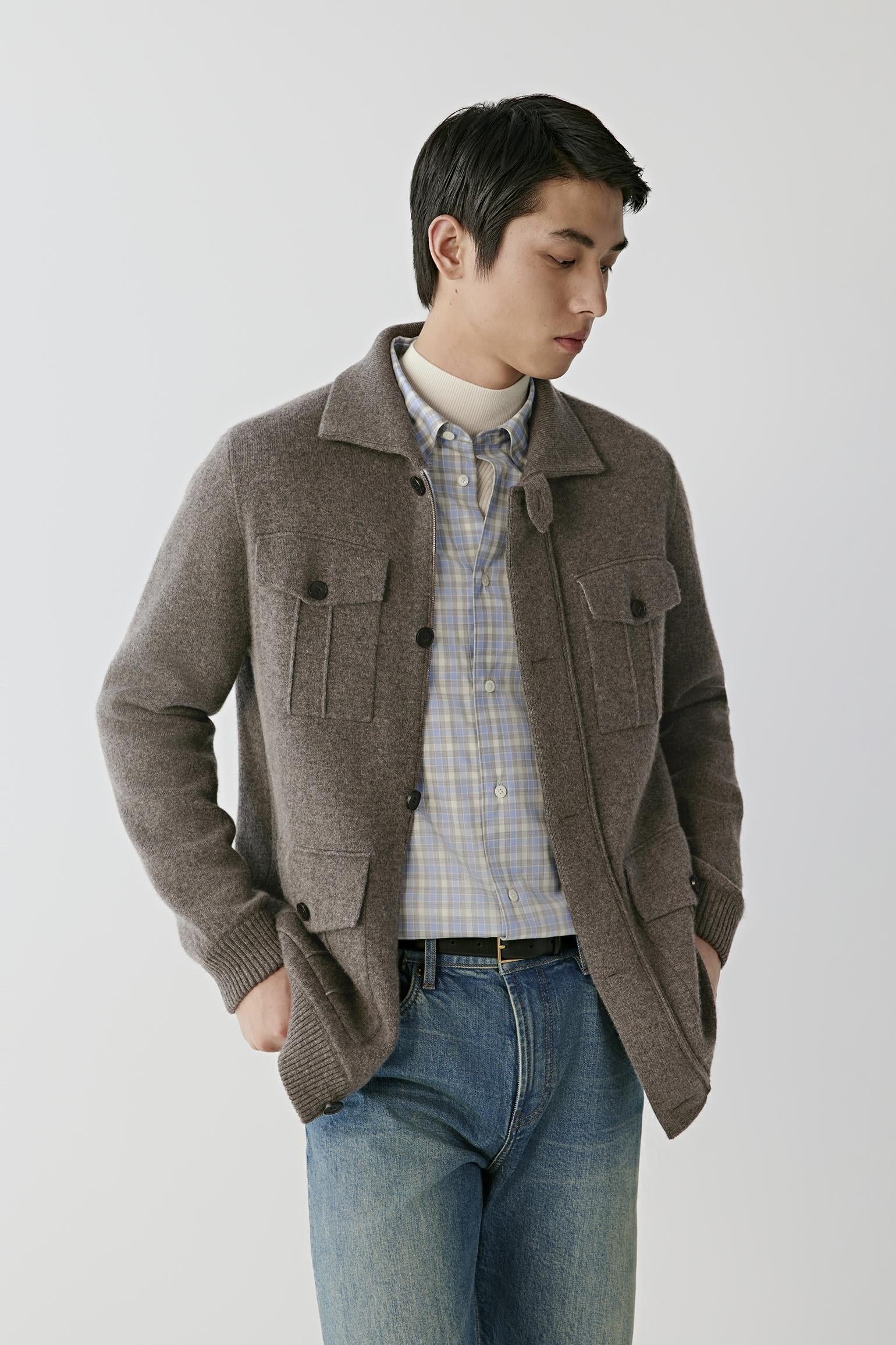 Cardigan en cachemire