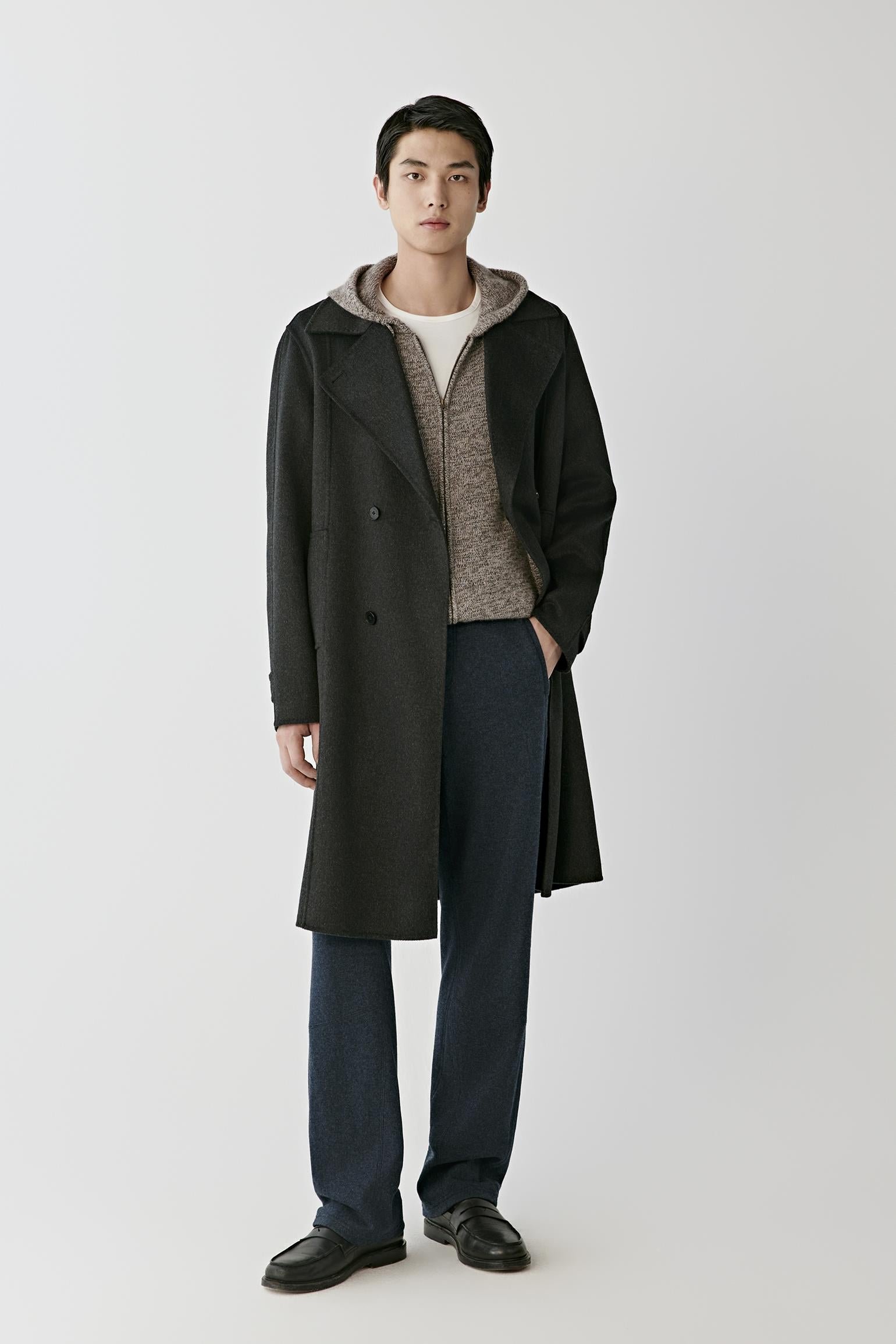 Manteau en cachemire double-face - Image 2
