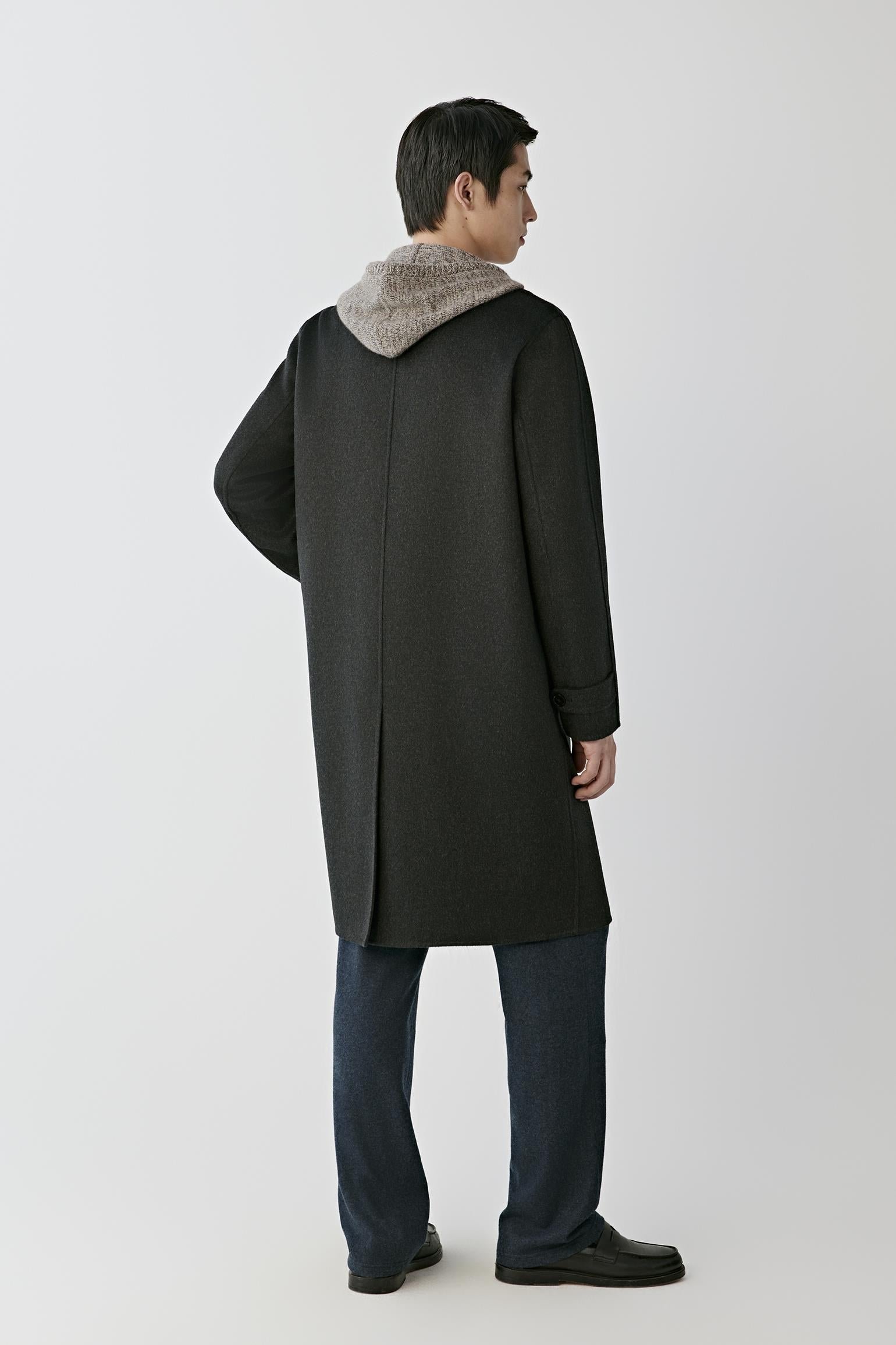 Manteau en cachemire double-face - Image 3