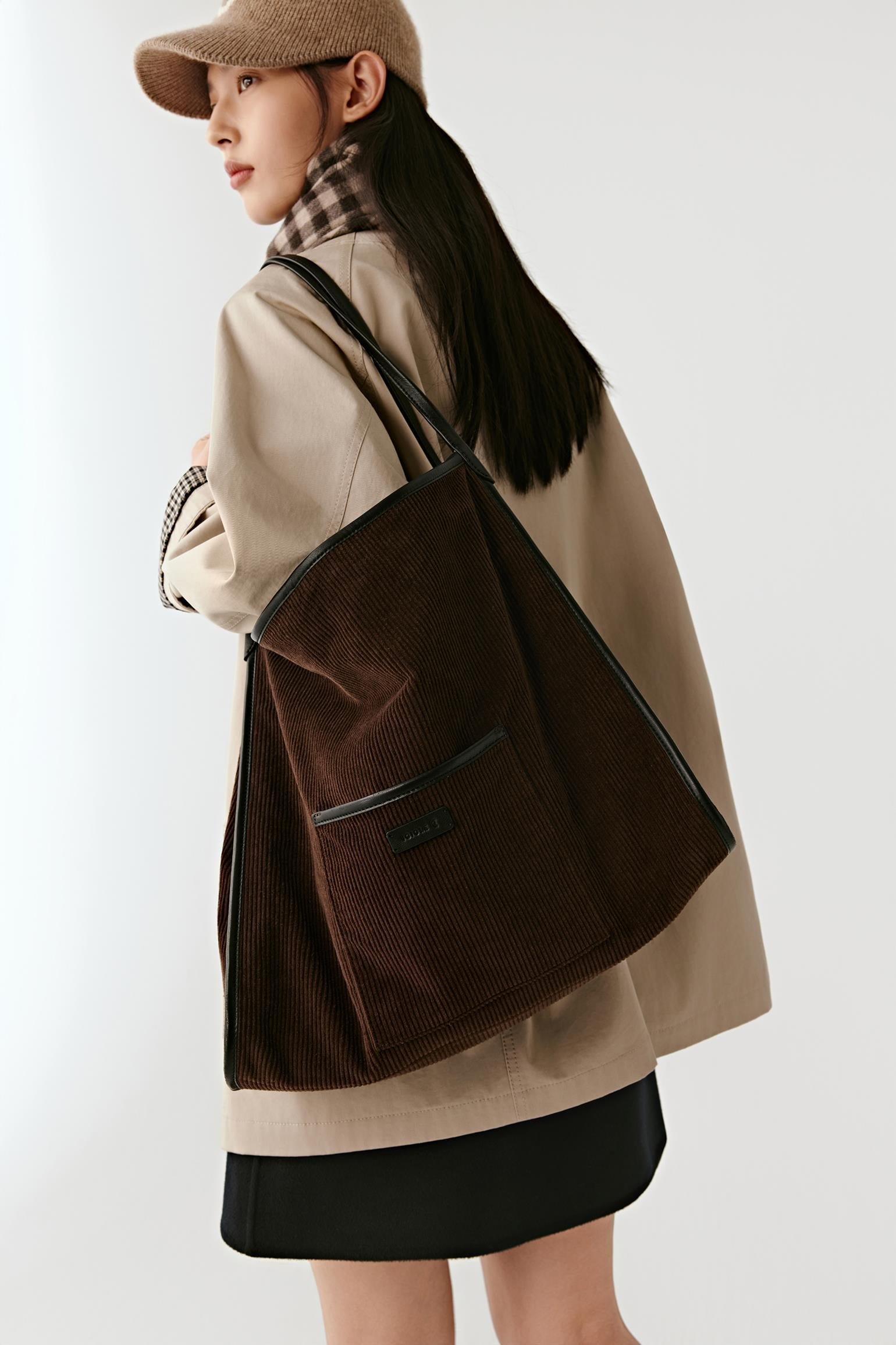 Sac Monaco en velours de coton - Image 2