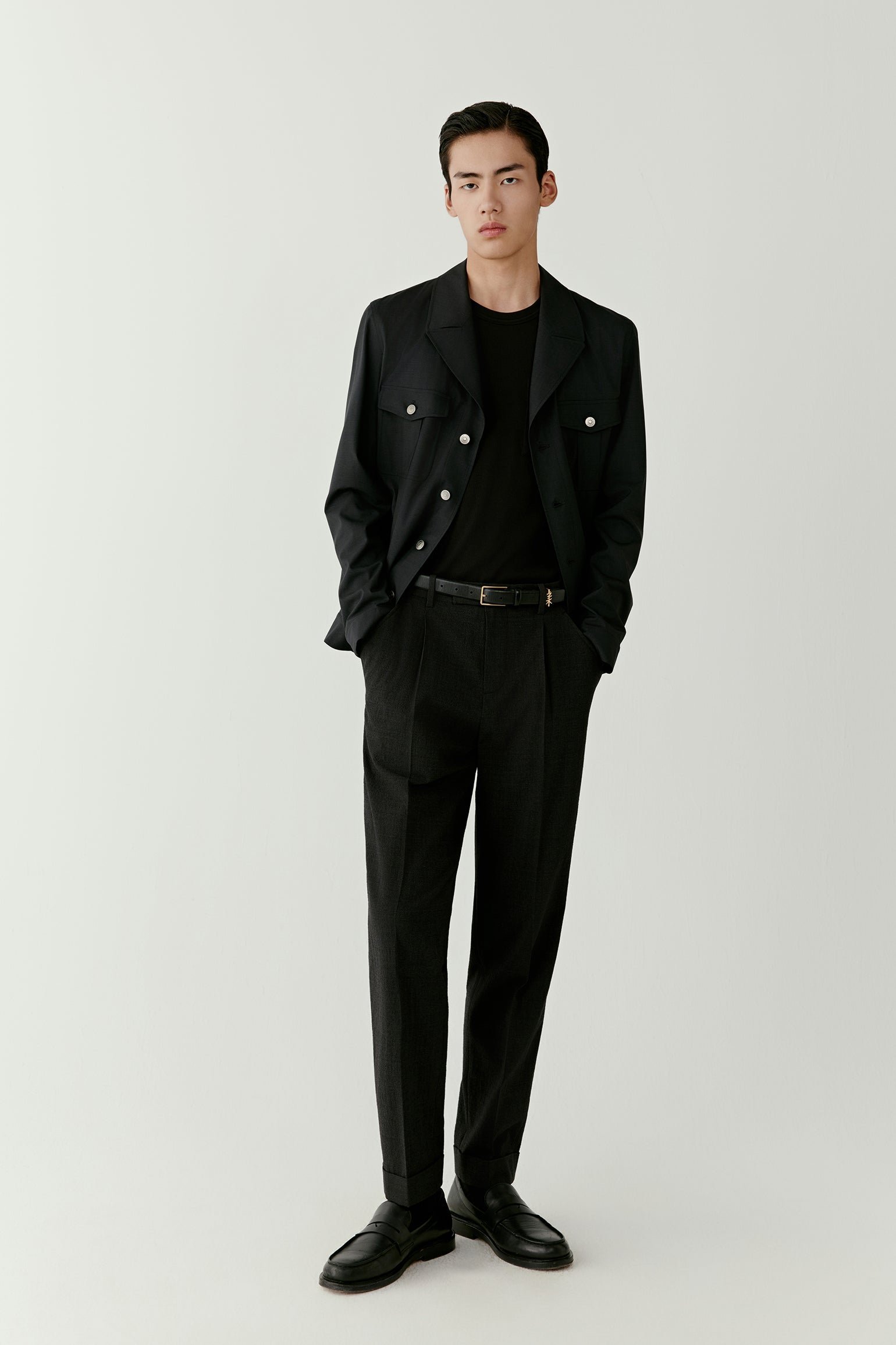 Veste en laine et soie - Image 2