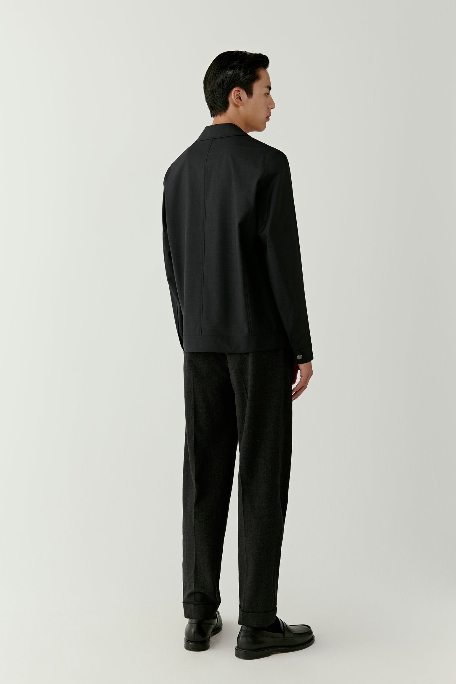 Veste en laine et soie - Image 3