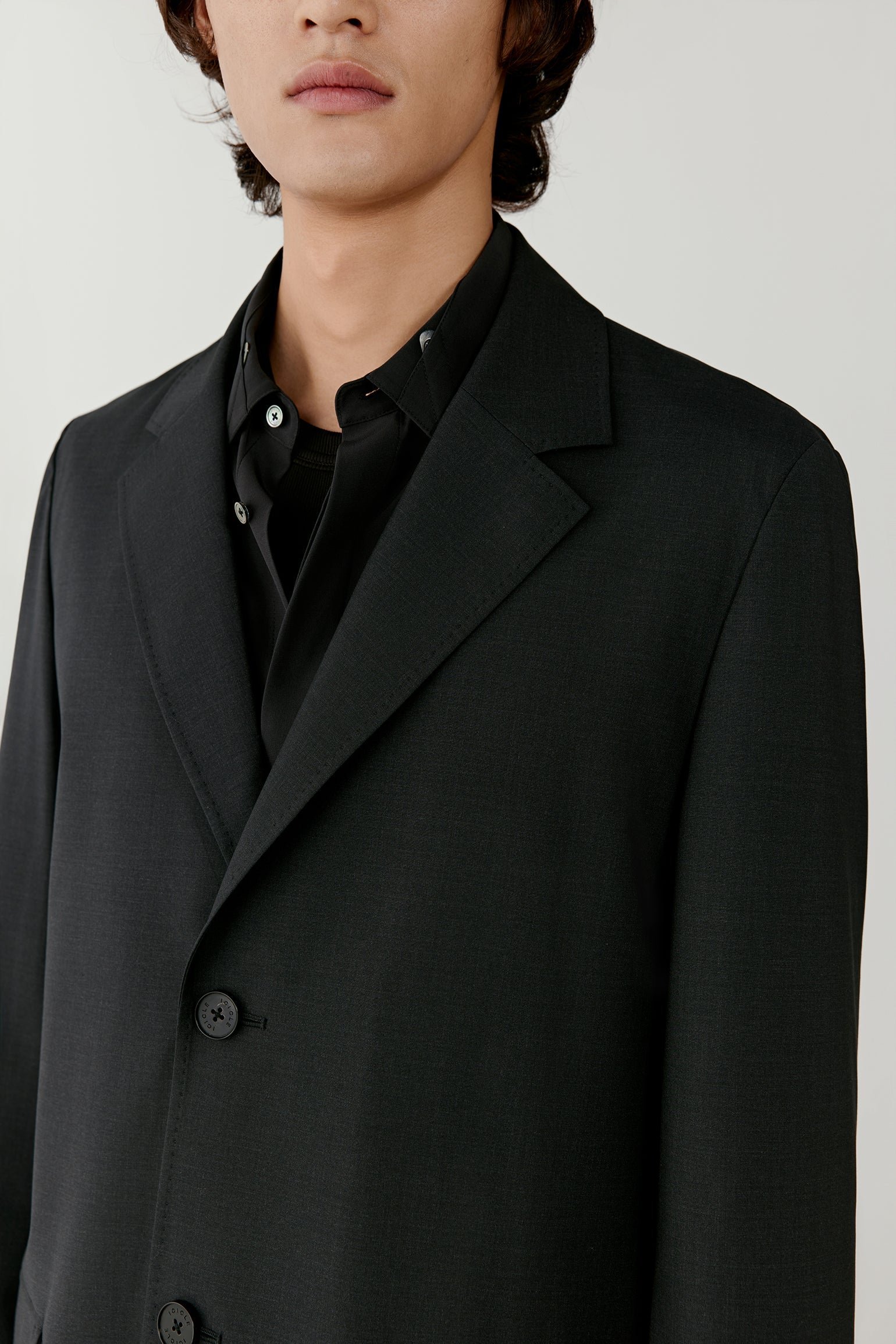Trench-coat en laine et soie - Image 5