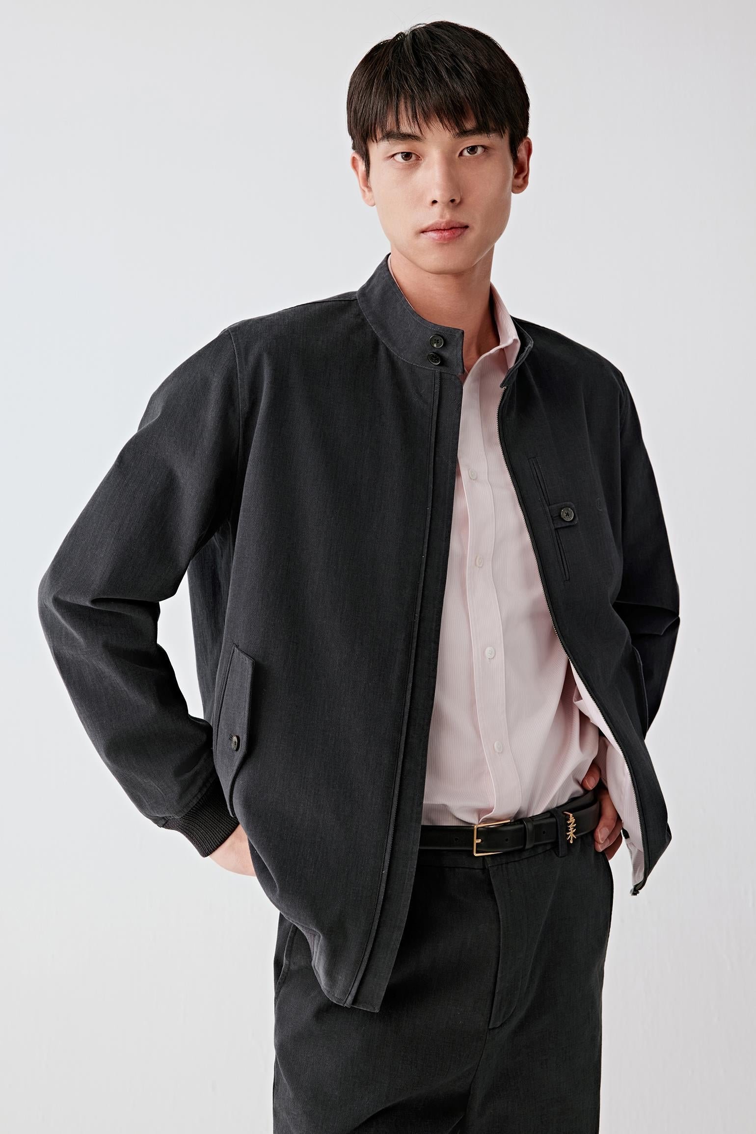 Veste en sergé de coton