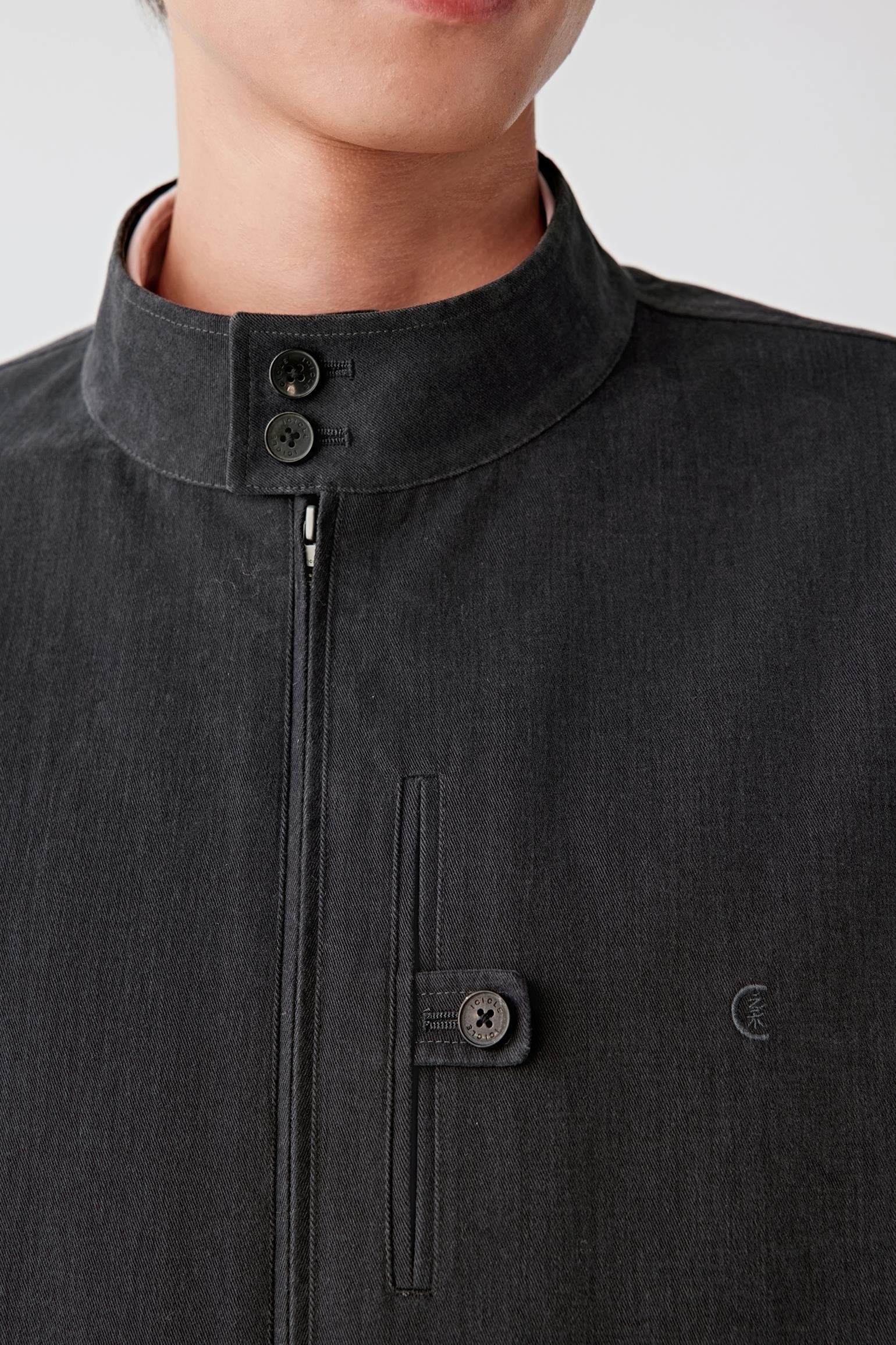 Veste en sergé de coton - Image 4