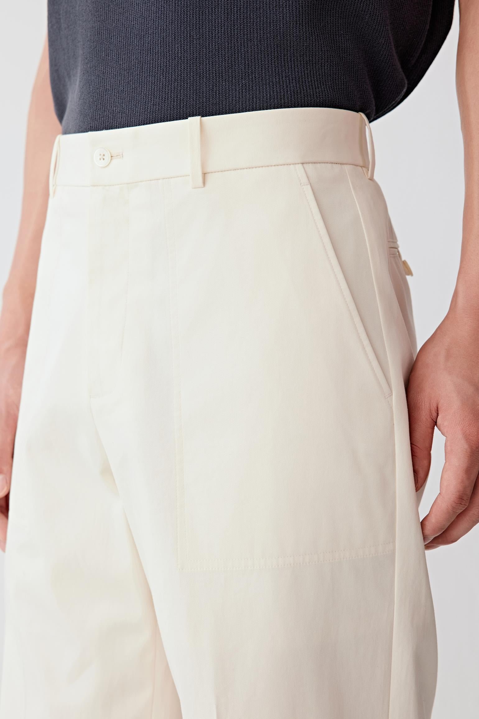 Pantalon en twill de coton - Image 4
