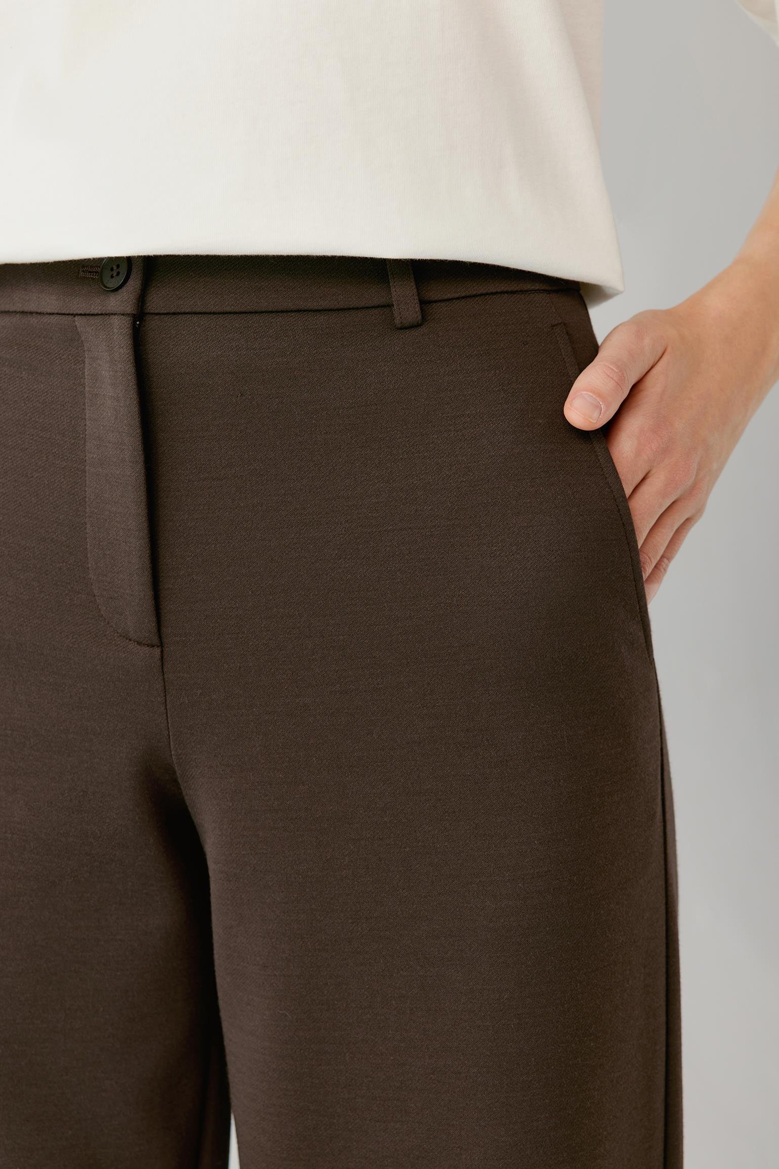 Pantalon en jersey de laine - Image 4