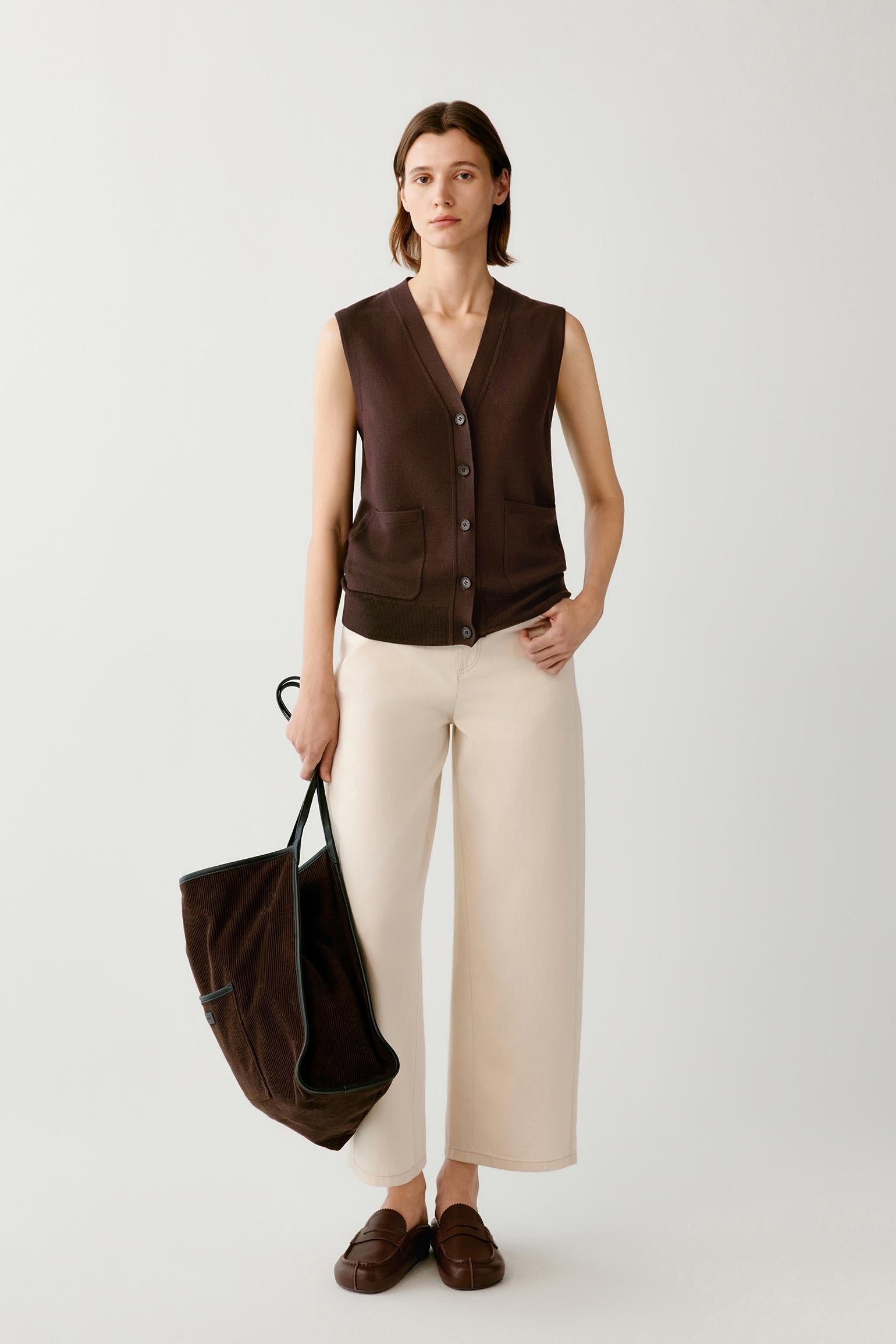 Jean en denim de coton