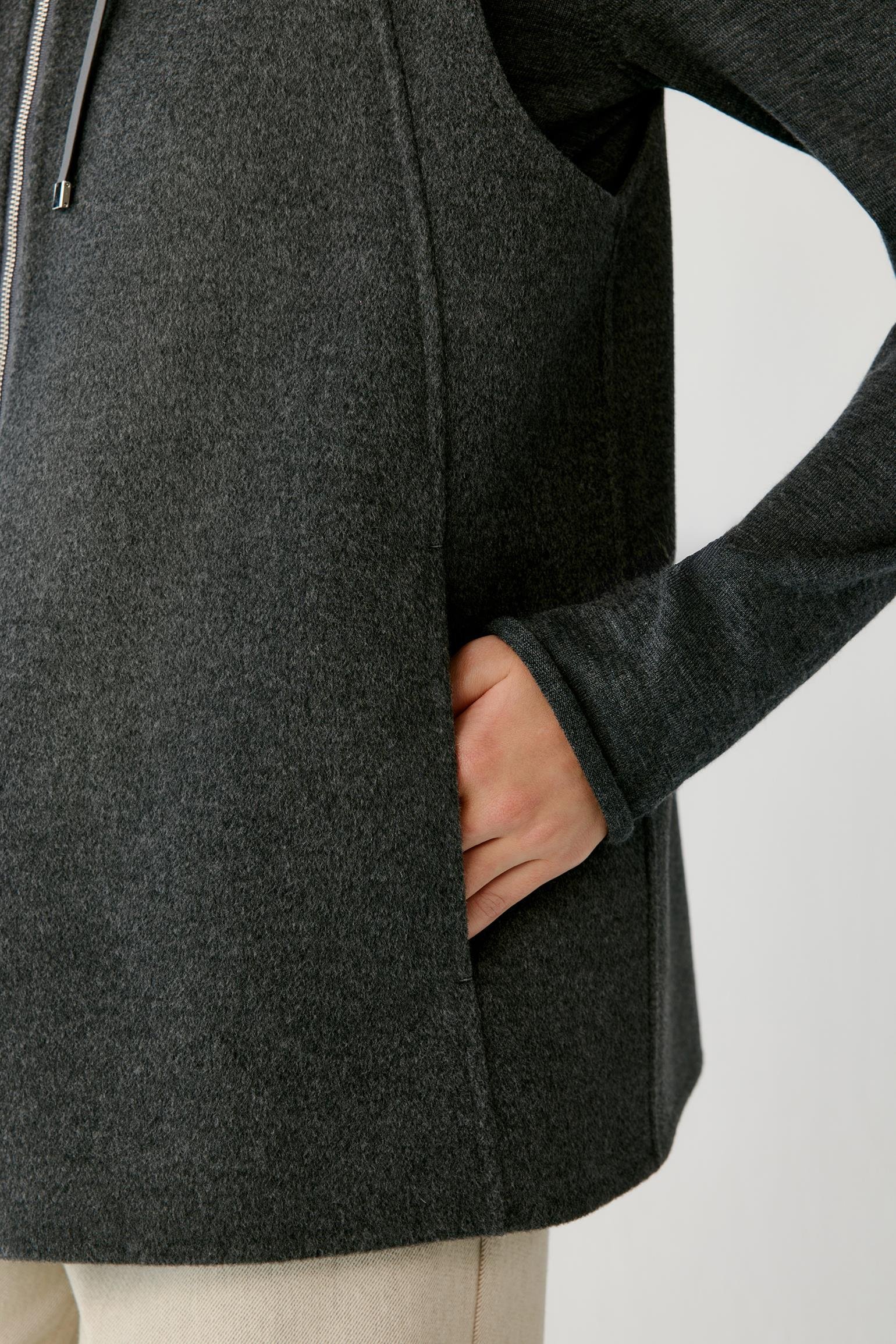 Manteau sans manches en laine - Image 6