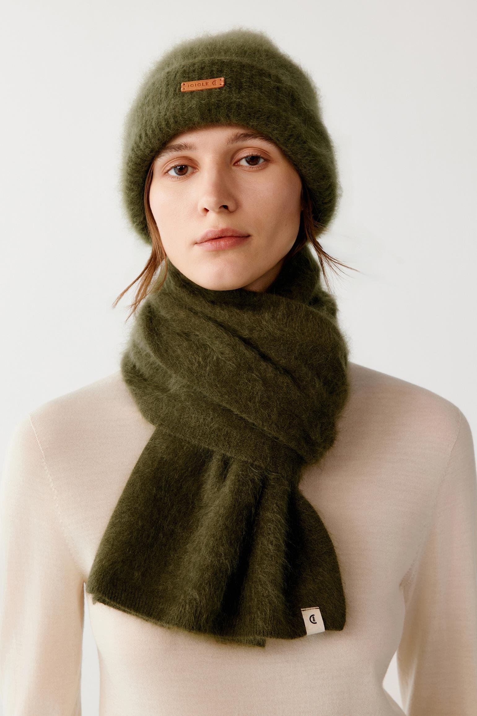 Bonnet en cachemire brossé