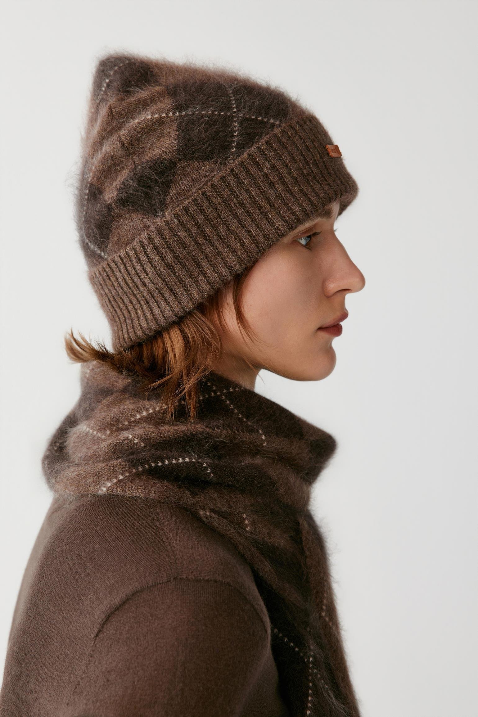 Bonnet en cachemire brossé - Image 3