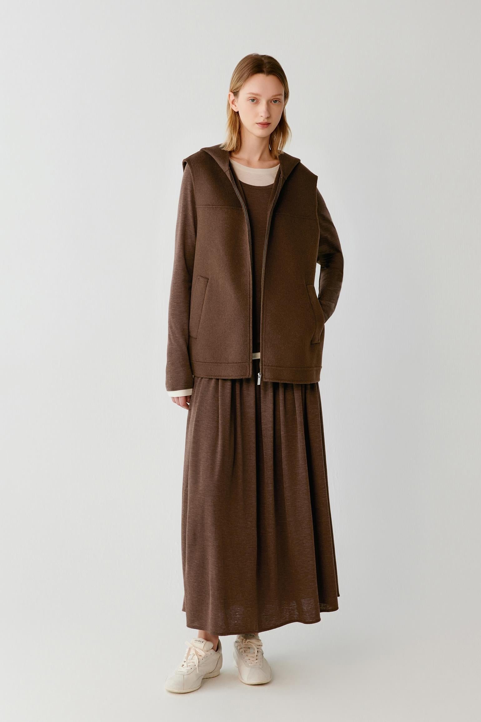 Manteau en laine double face - Image 2