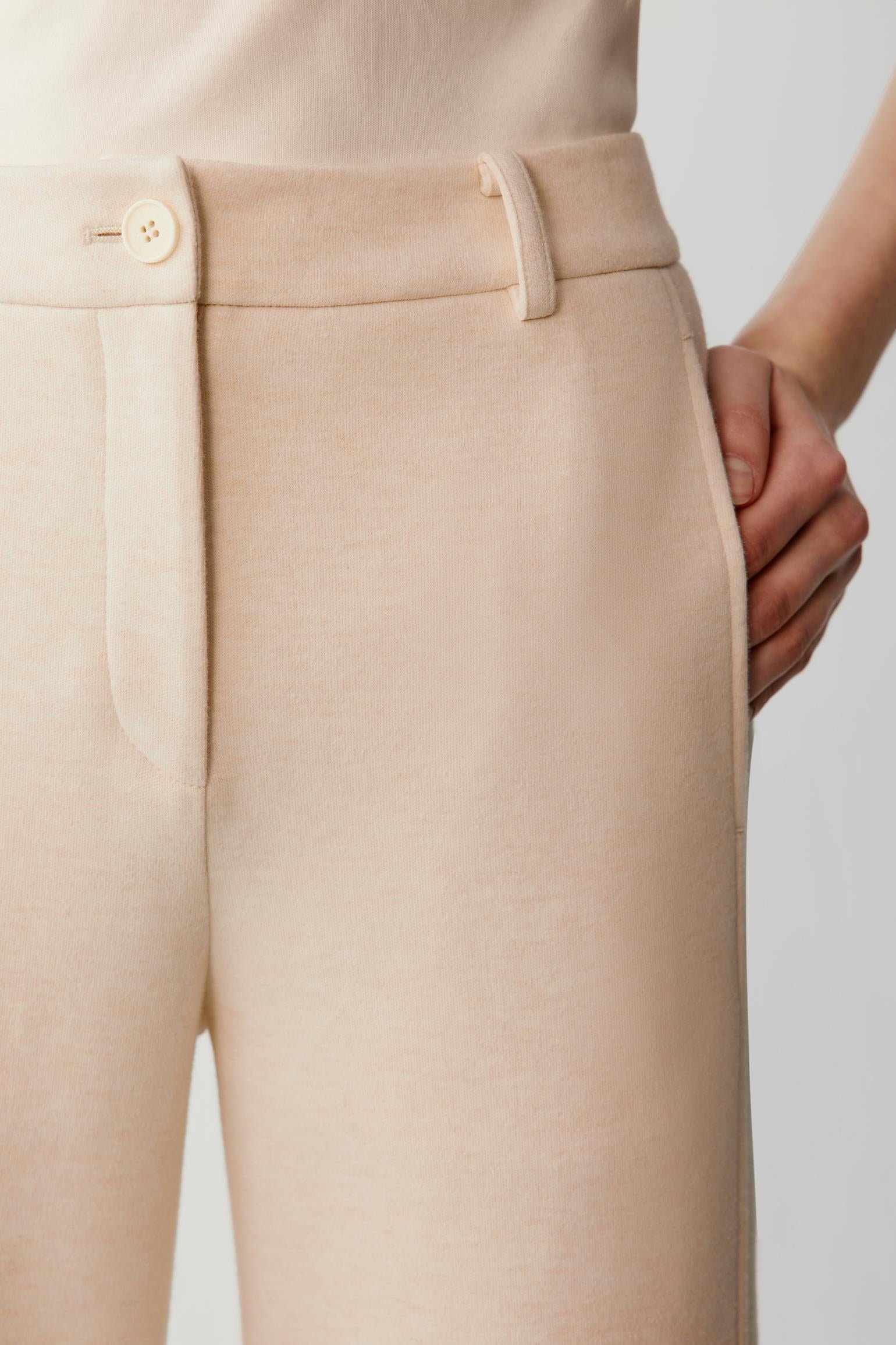 Pantalon en coton et yak - Image 4